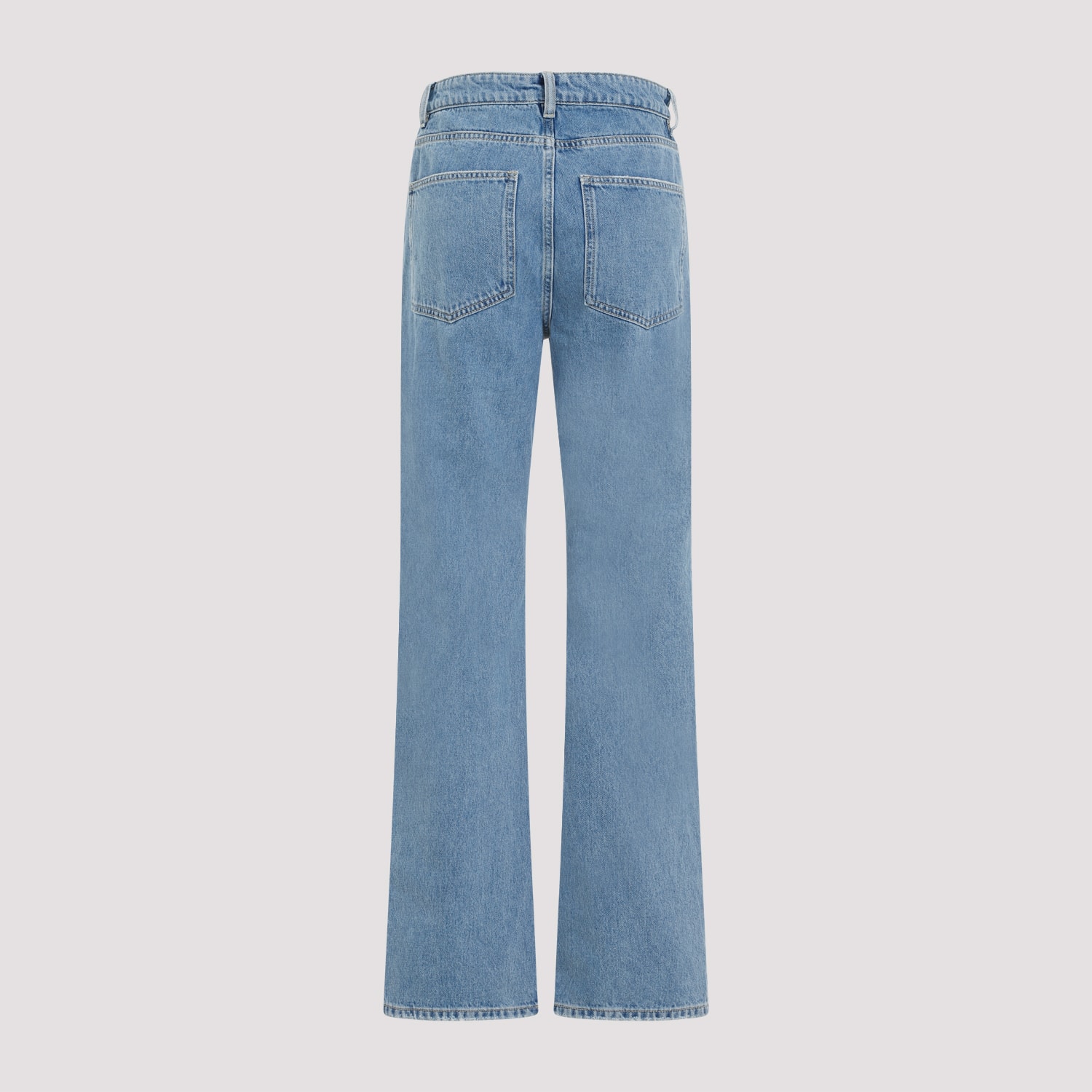 Shop By Malene Birger Miliumlo Organic Cotton Jeans In L Denim Blue