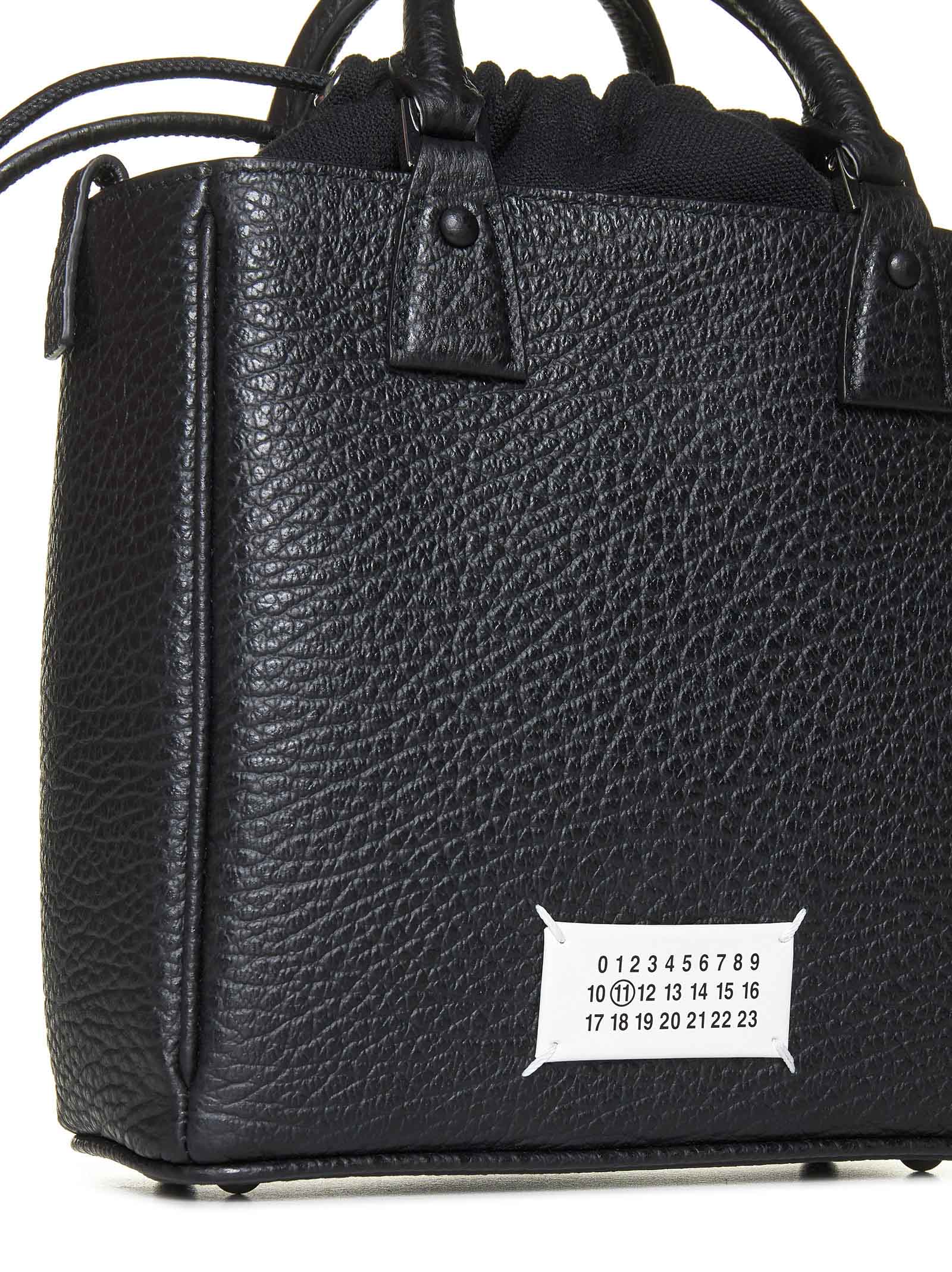 Shop Maison Margiela Shoulder Bag In Black