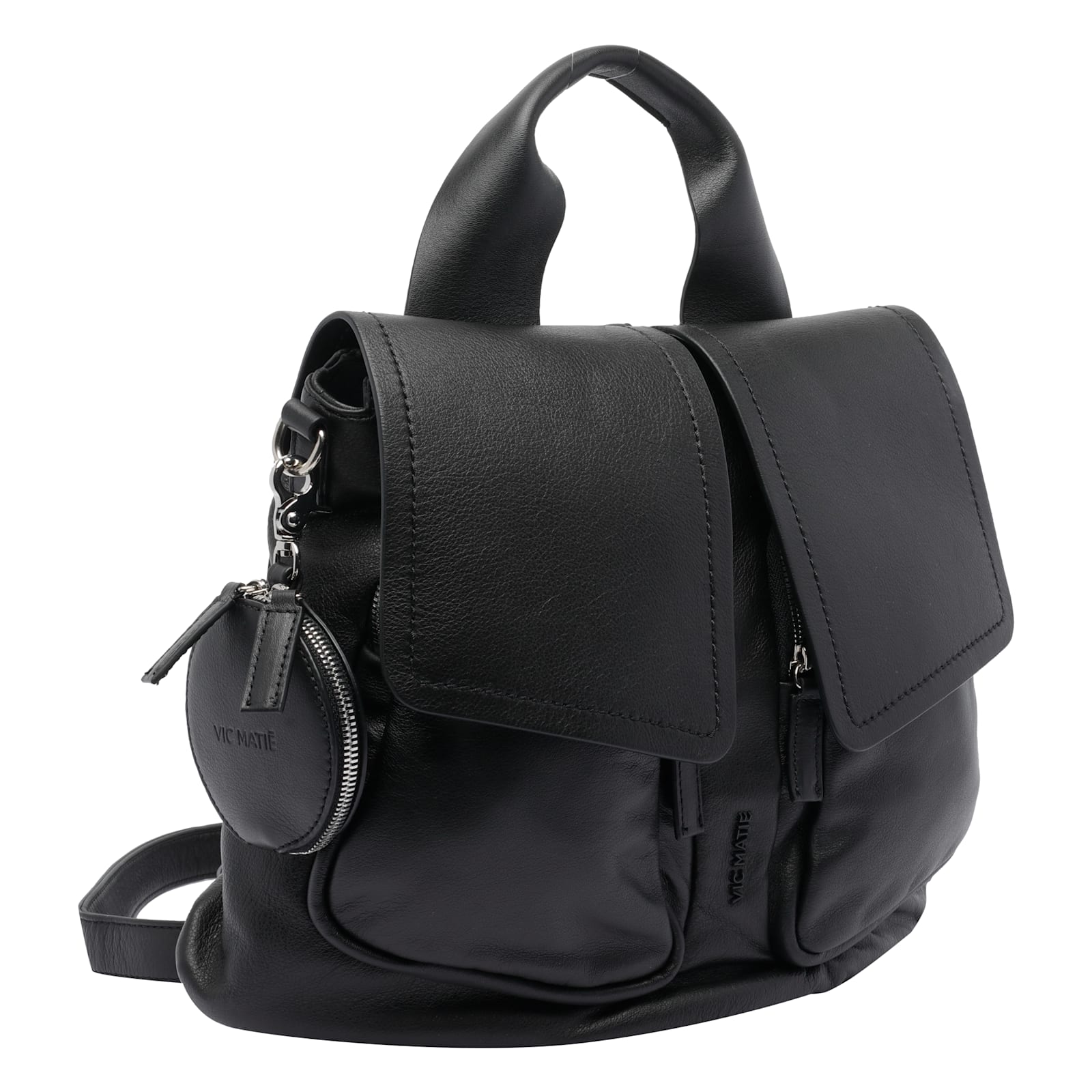 Vic Matie Travel Backpack In Black