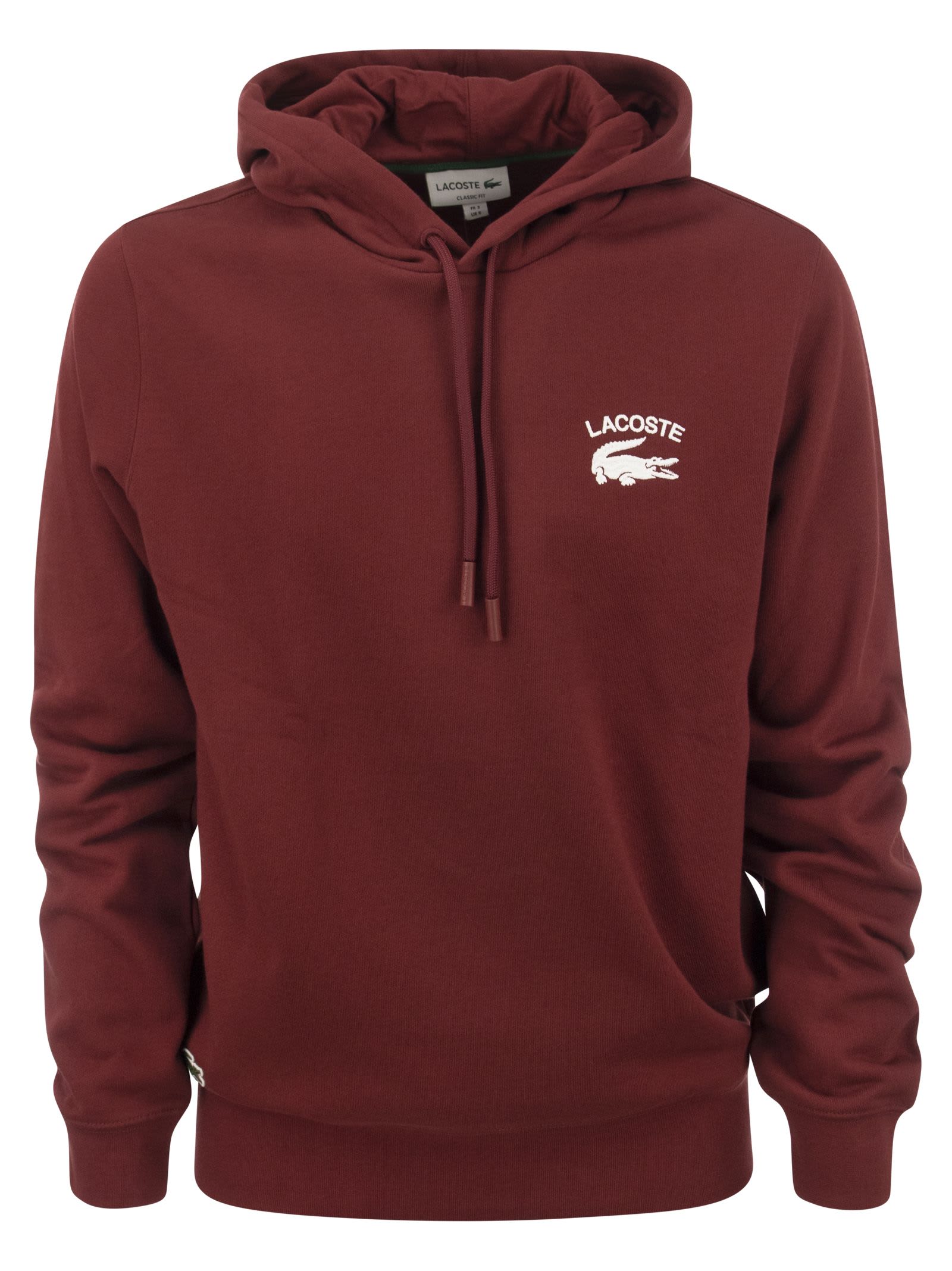 Lacoste Solid-coloured Hoodie Classic Fit