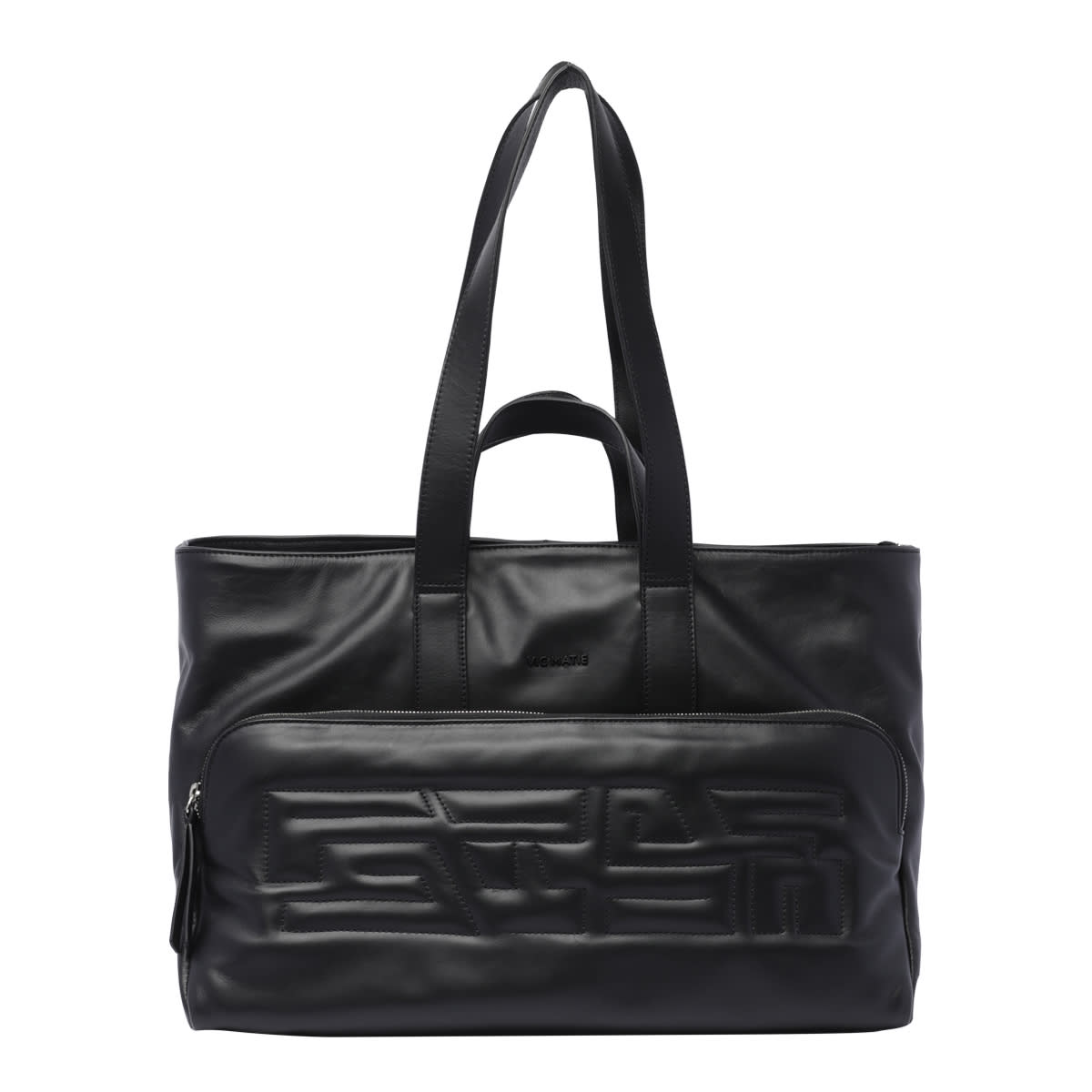 Shop Vic Matie Shoulder Bag In Black