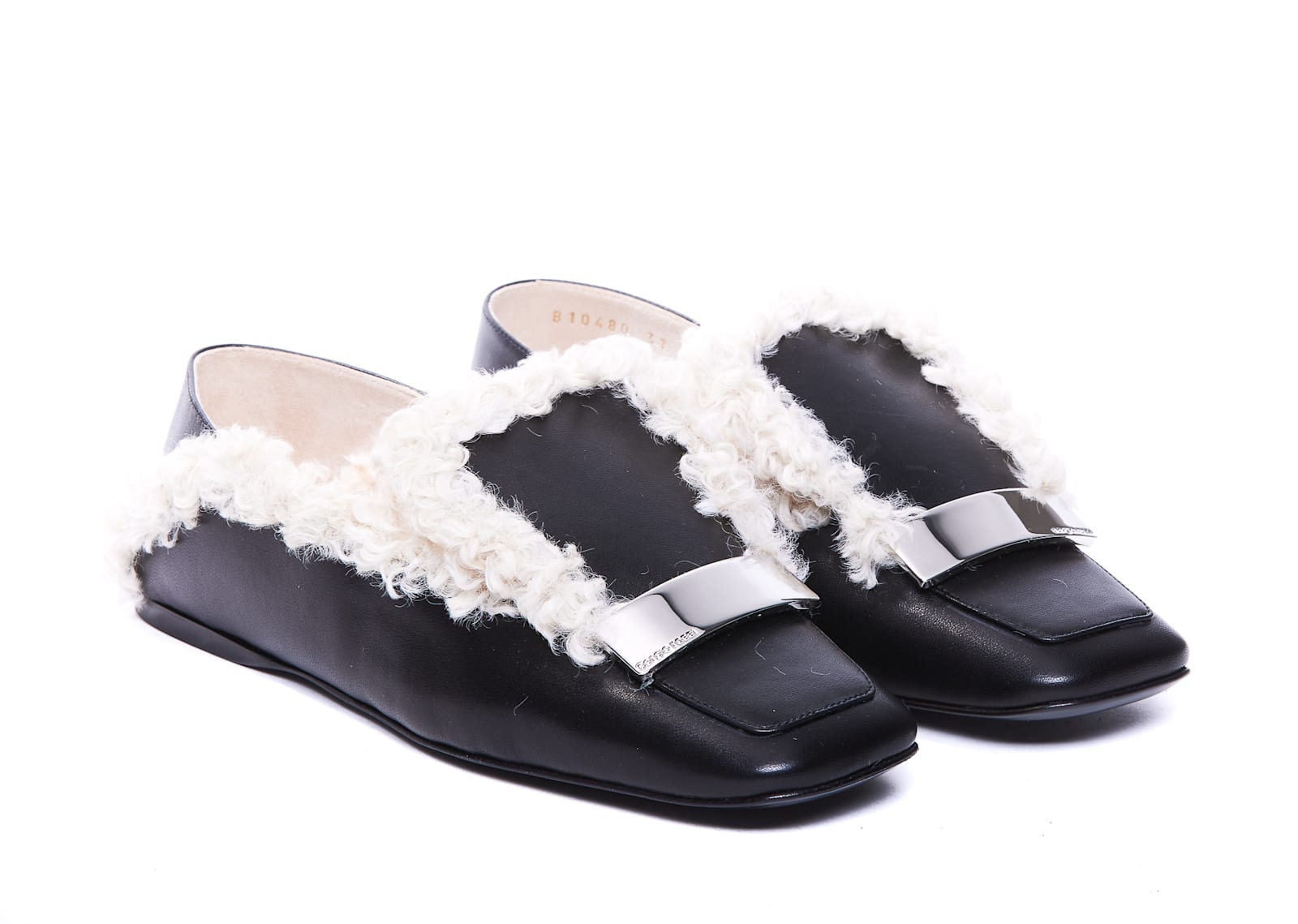 Shop Sergio Rossi Sr1 Loafers In Black