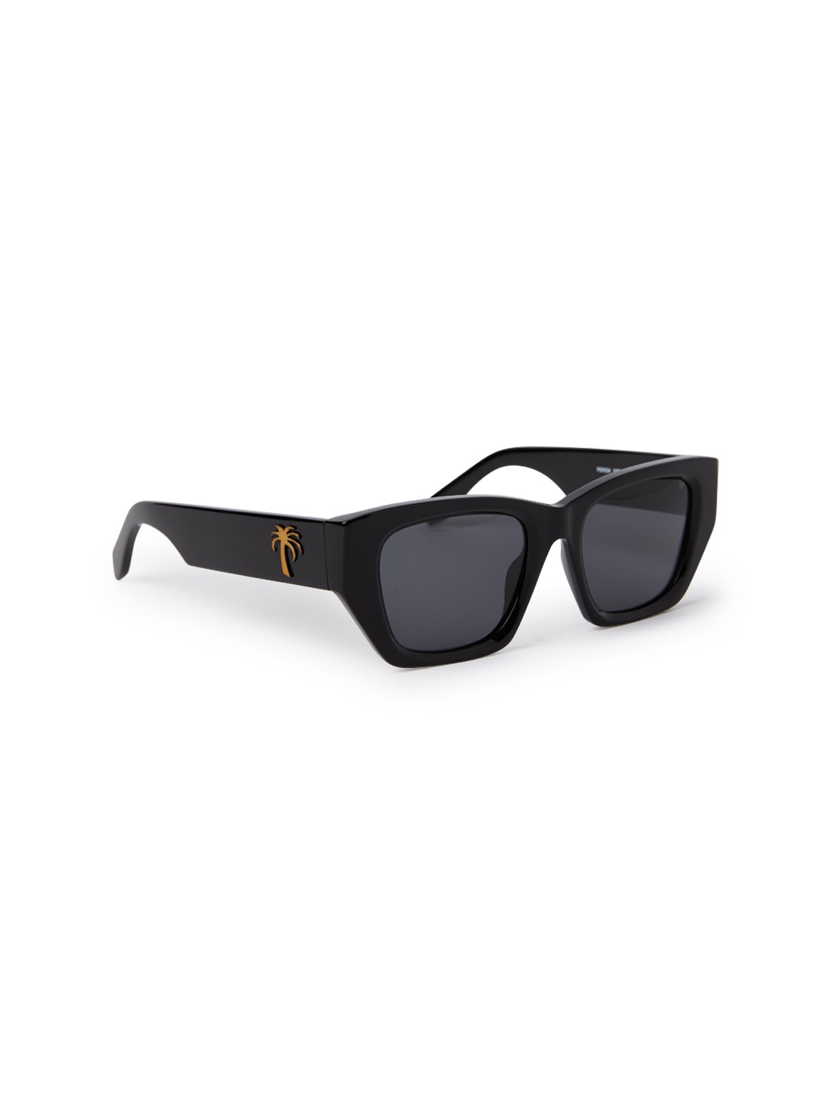 Shop Palm Angels Hinkley Sunglasses Sunglasses In Black
