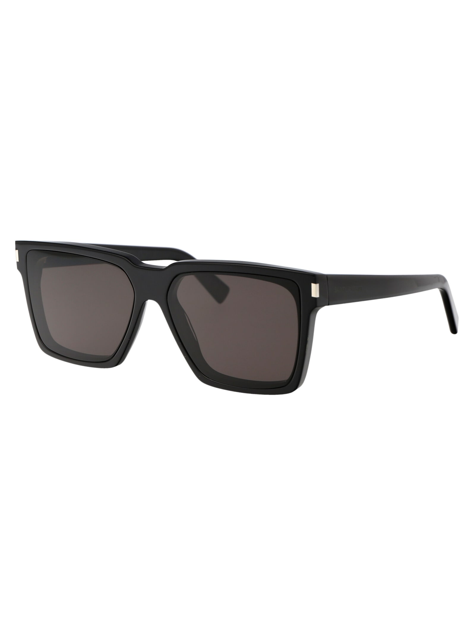 Saint Laurent Sl 610 Sunglasses In Black