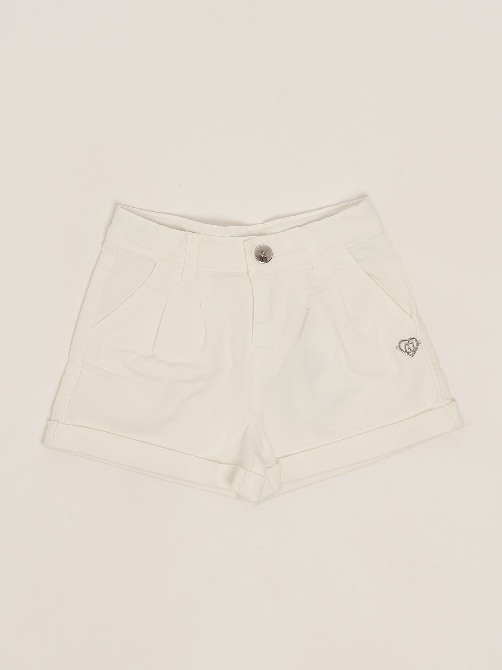 Liu •jo Kids' Shorts Shorts In White