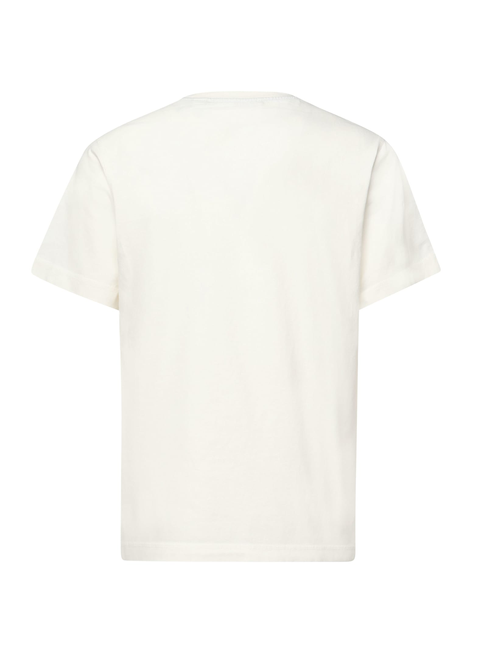 Burberry Ekd Logo T-shirt In White