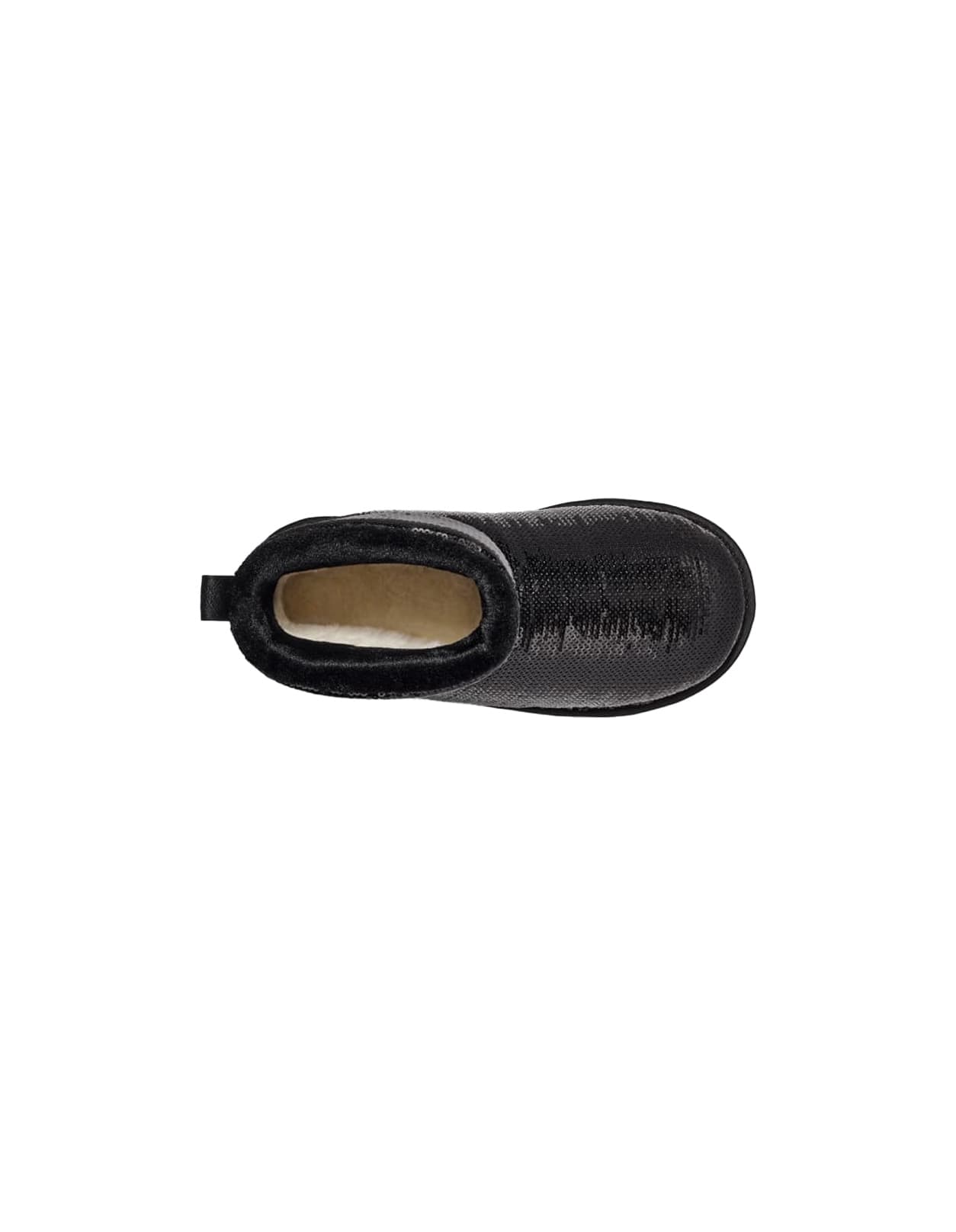Shop Ugg Black Classic Mini Mirror Ball Boots