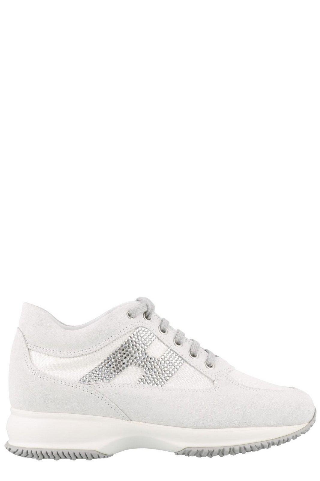 Shop Hogan Interactive Low-top Sneakers In White