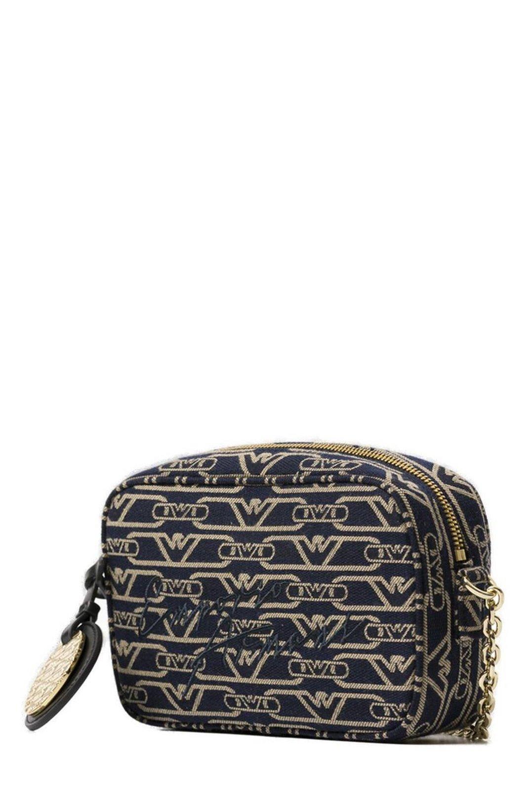 Emporio Armani All-over Monogram Jacquard Camera Case