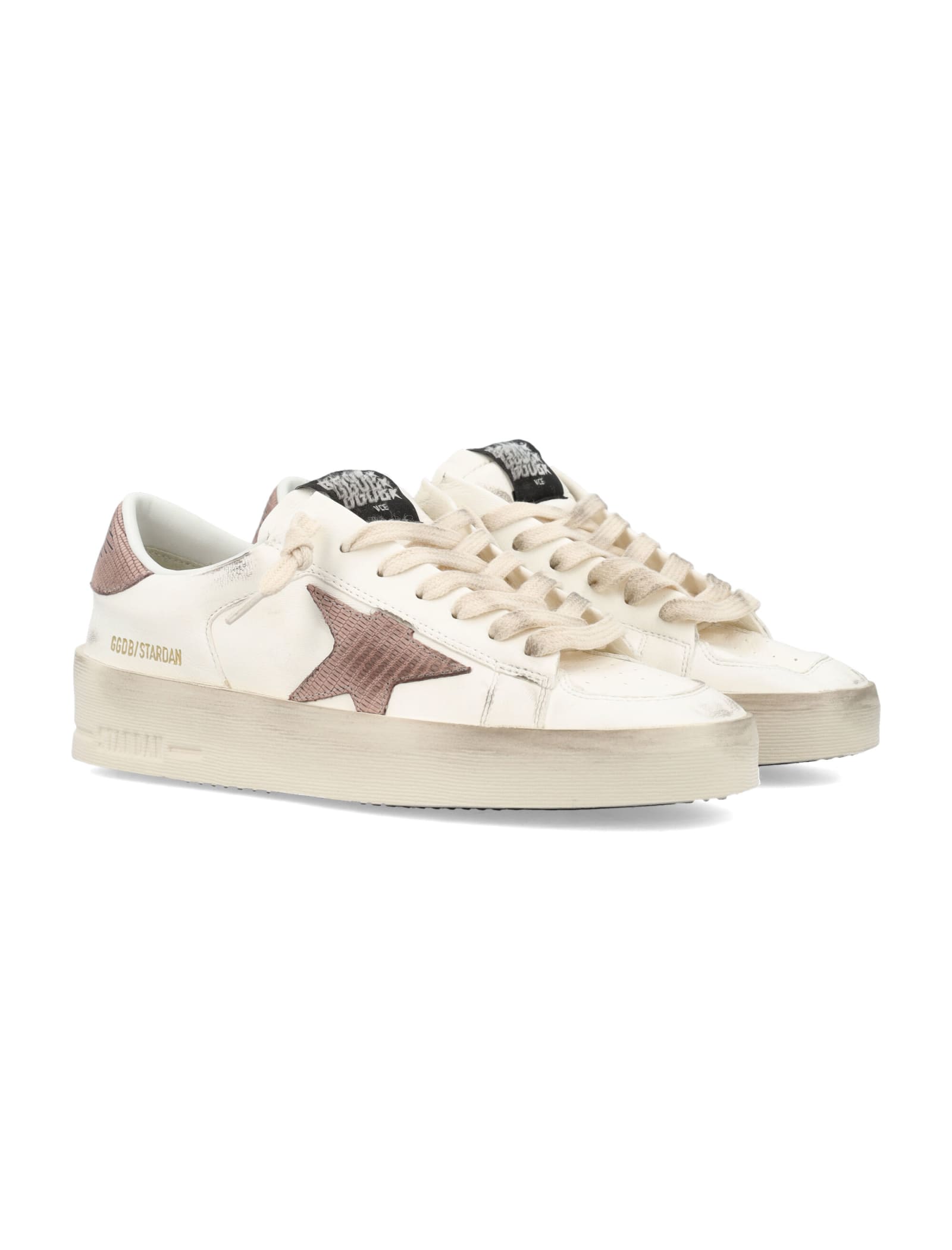 Shop Golden Goose Stardan Woman Sneakers In Pink