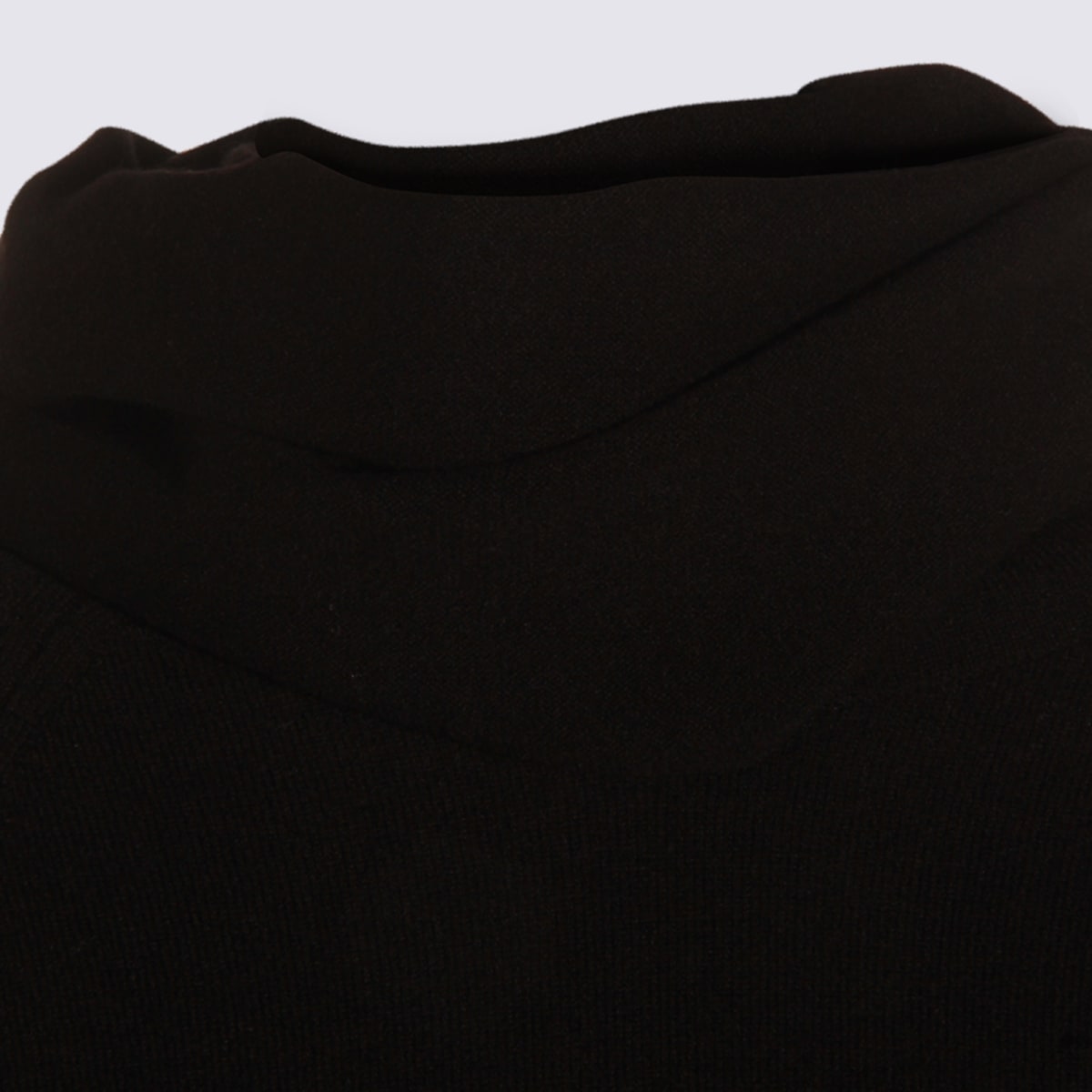 Malo Roll-neck Cashmere Jumper In Black