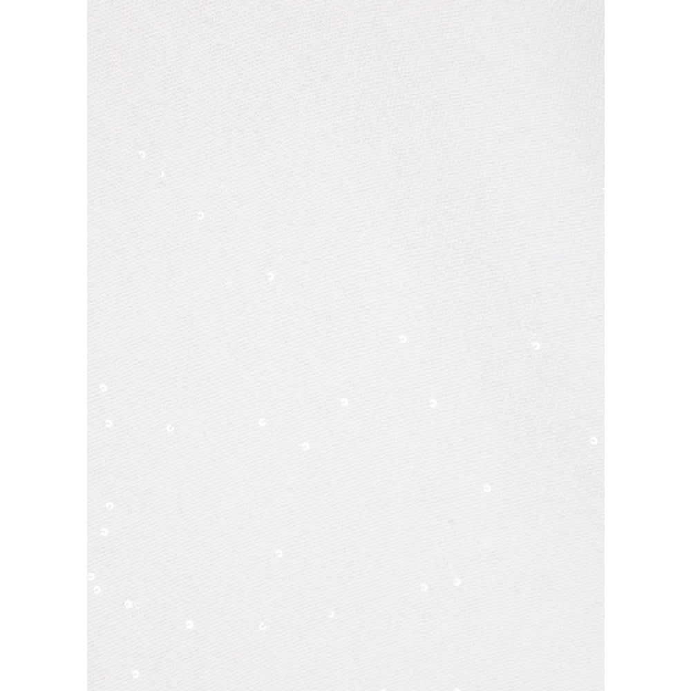 Brunello Cucinelli Sequin-embellished Frayed-hem Scarf In White