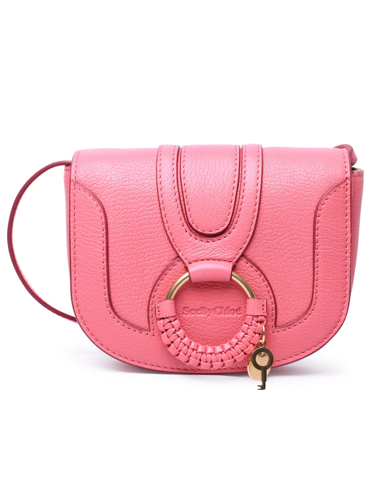 Shop See By Chloé Small Hana Pink Leather Bag