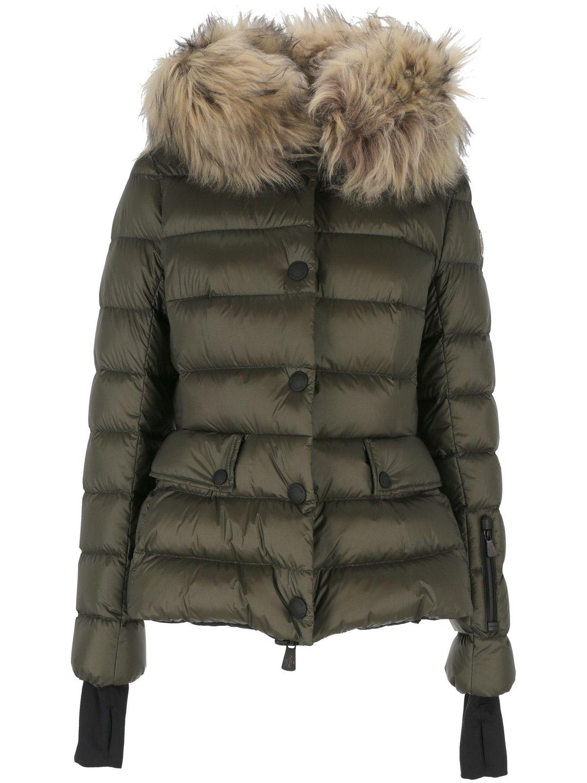 Shop Moncler Armoniques Down Jacket In Low White