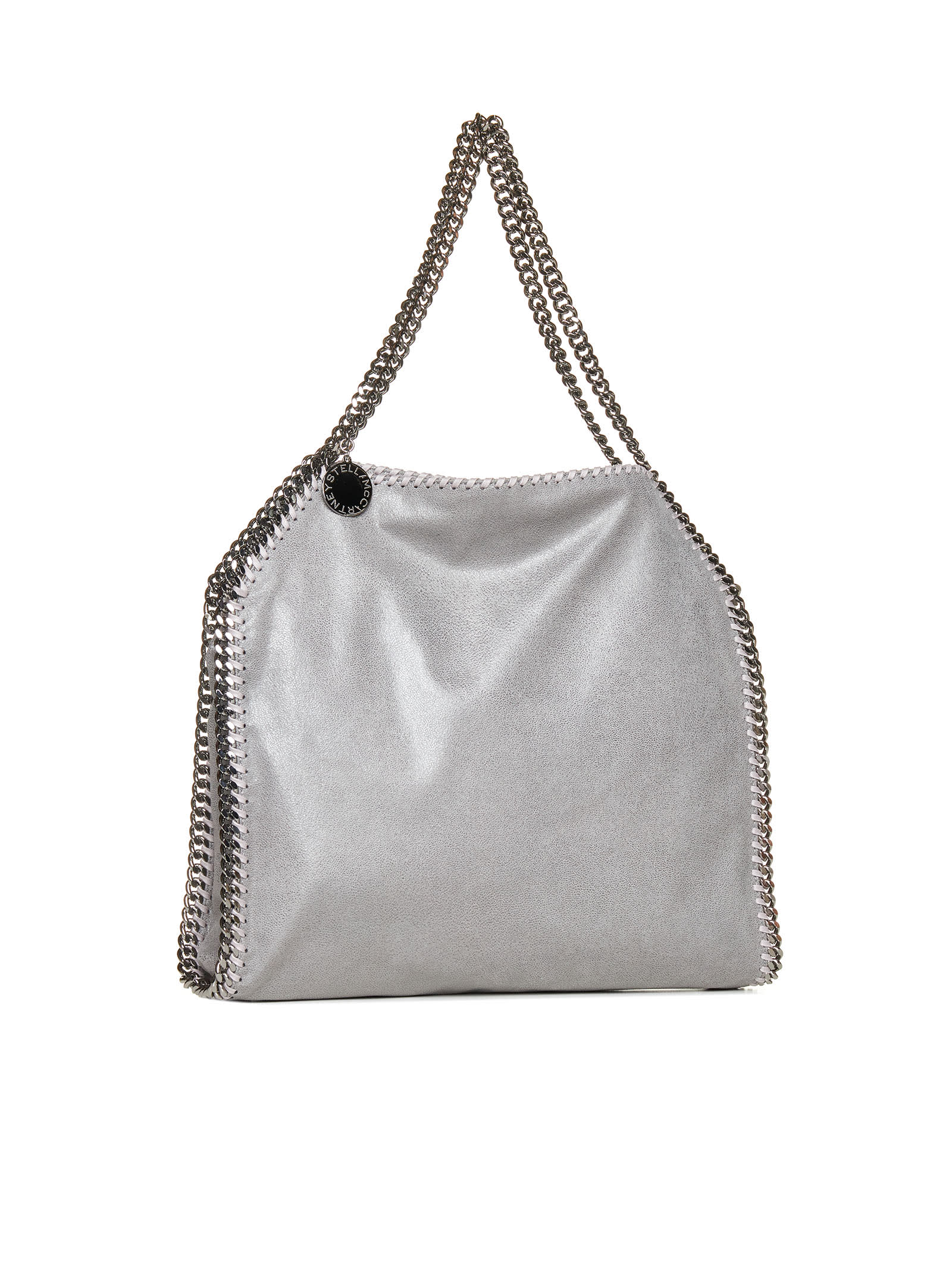 Shop Stella Mccartney Shoulder Bag In Grey