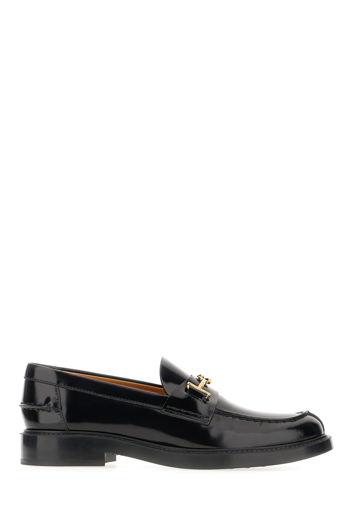 TOD'S BLACK LEATHER LOAFERS 