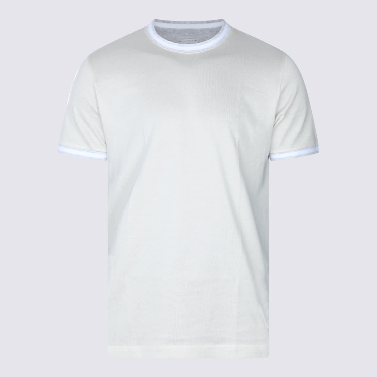 Beige And Grey T-shirt