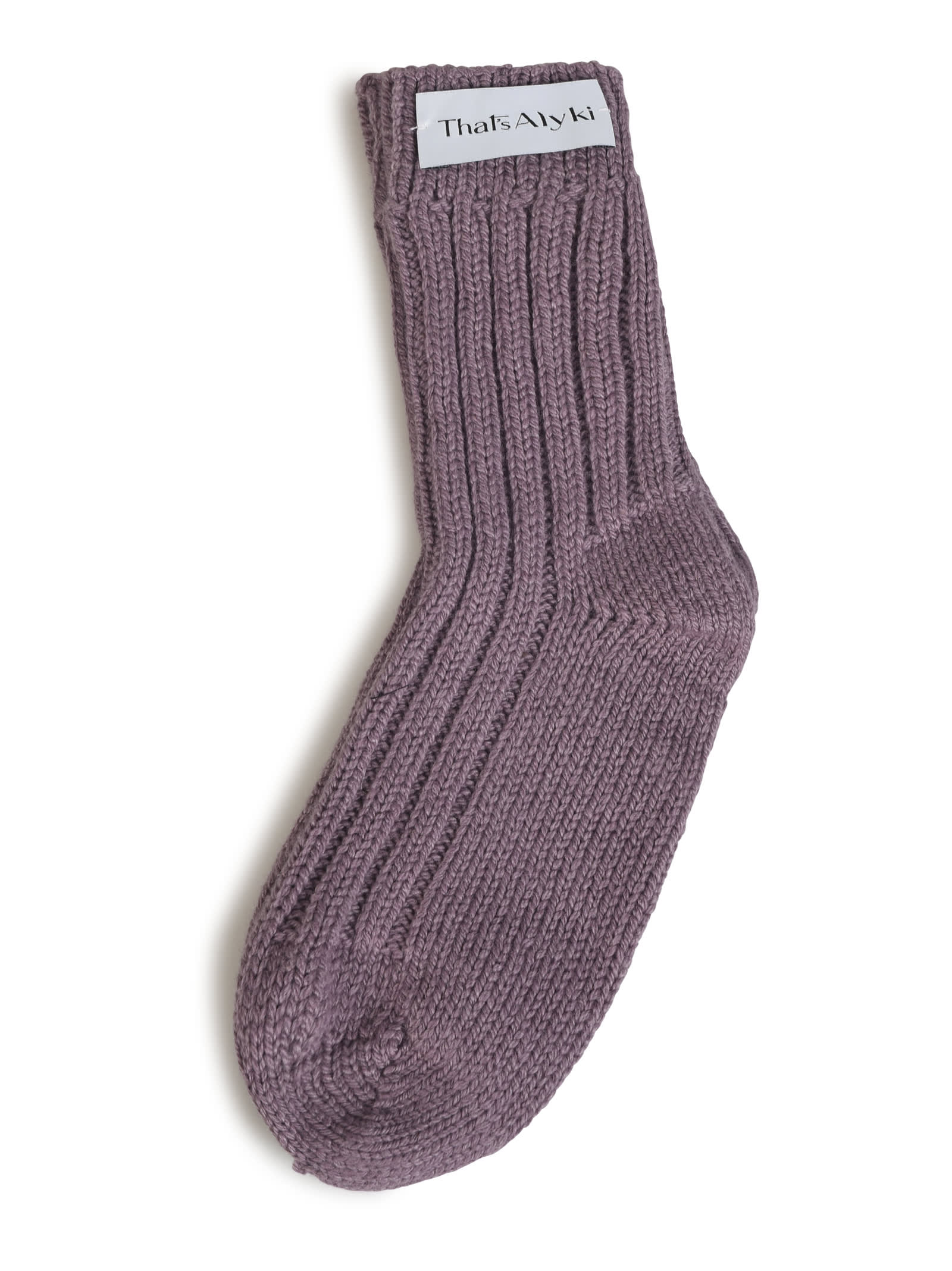 Ribbed Knit Socks