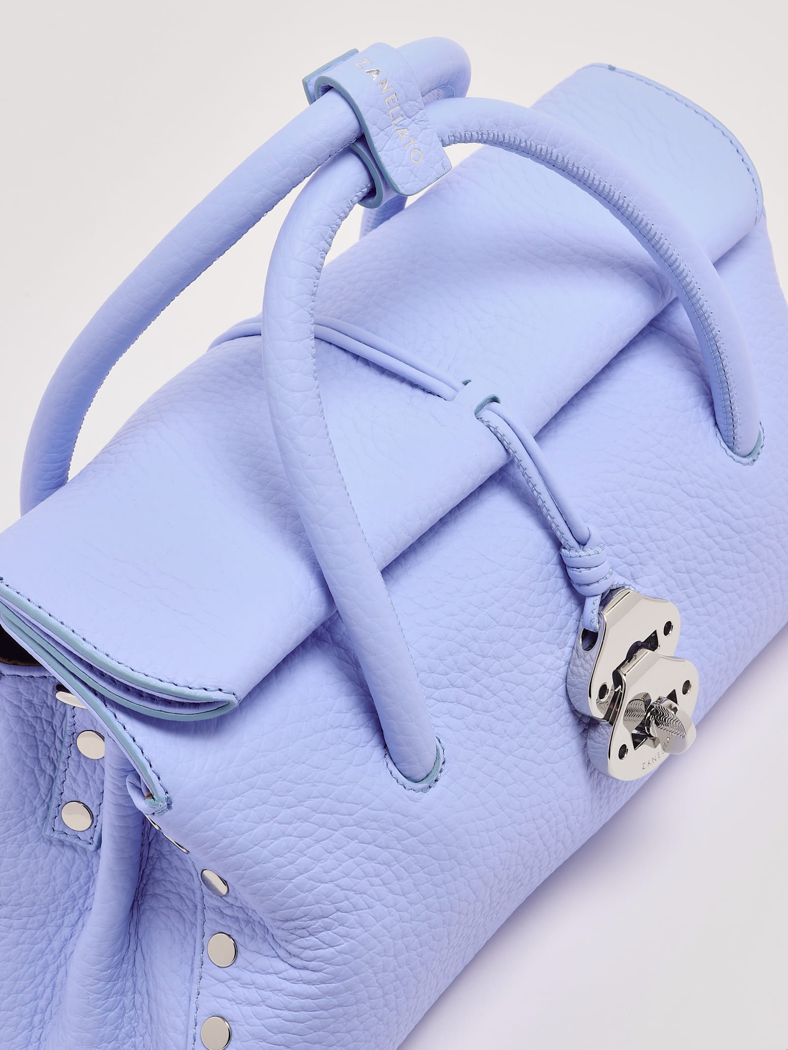Zanellato Dotta Centauro S Shoulder Bag In Fiordaliso
