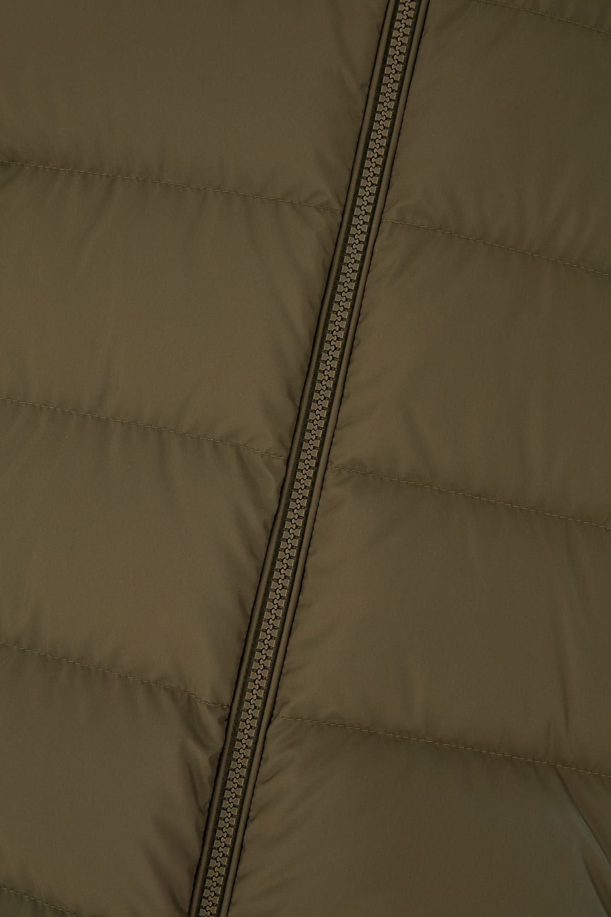 Moncler Military Green Polyester Baudinet Down Jacket In Green