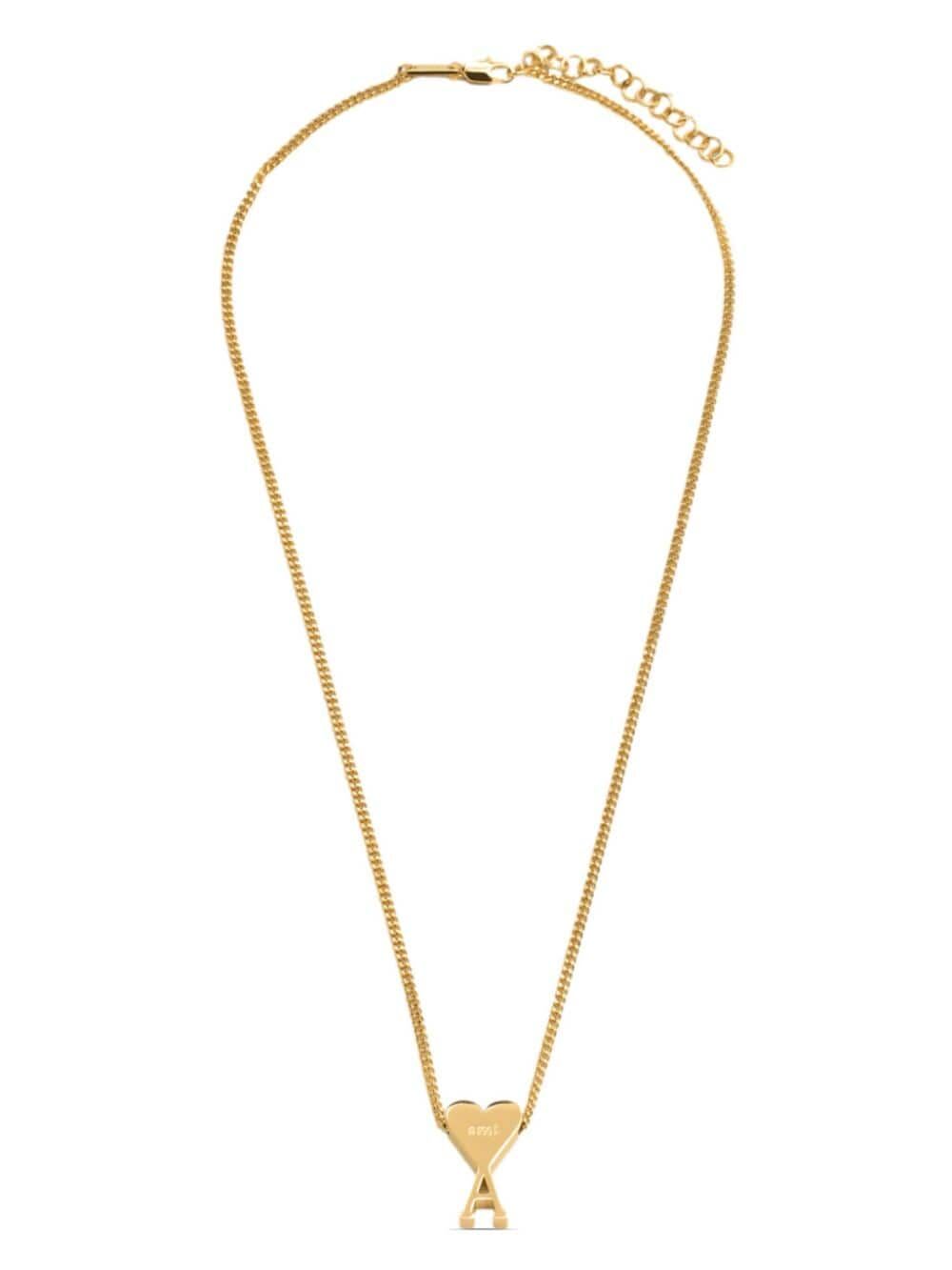 Ami Alexandre Mattiussi Adc New Necklace Adc In Gold