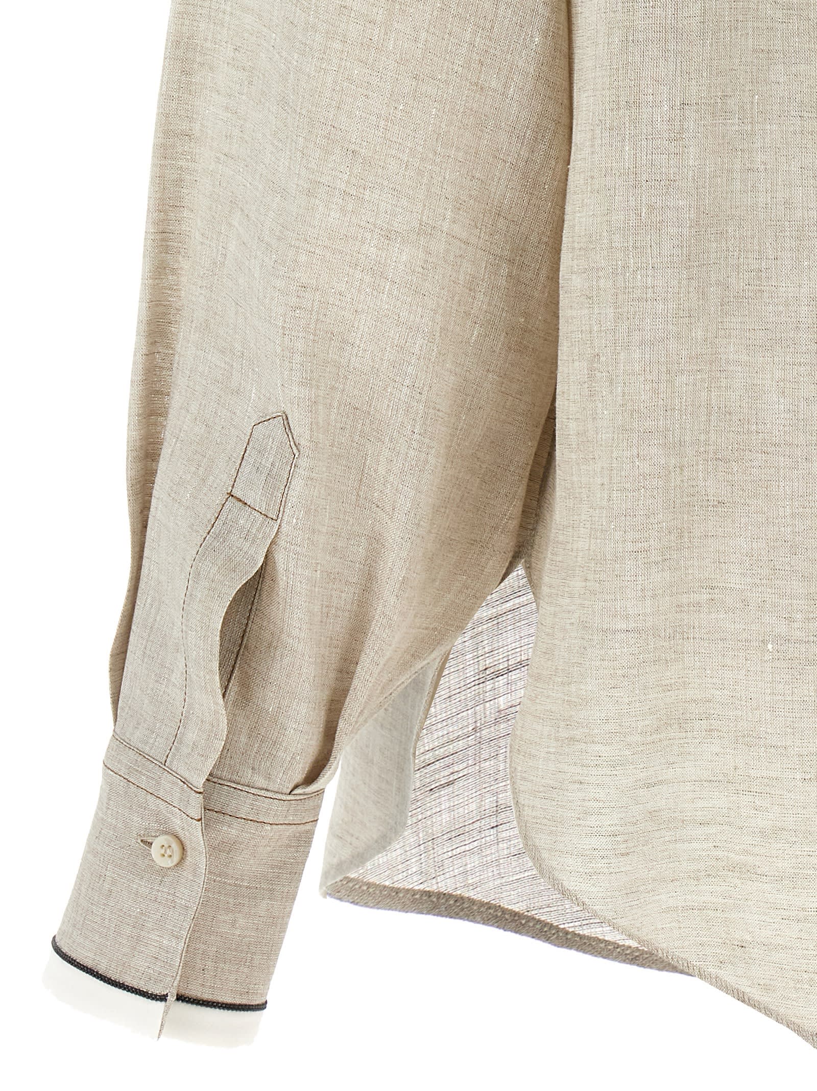 BRUNELLO CUCINELLI LINEN SHIRT