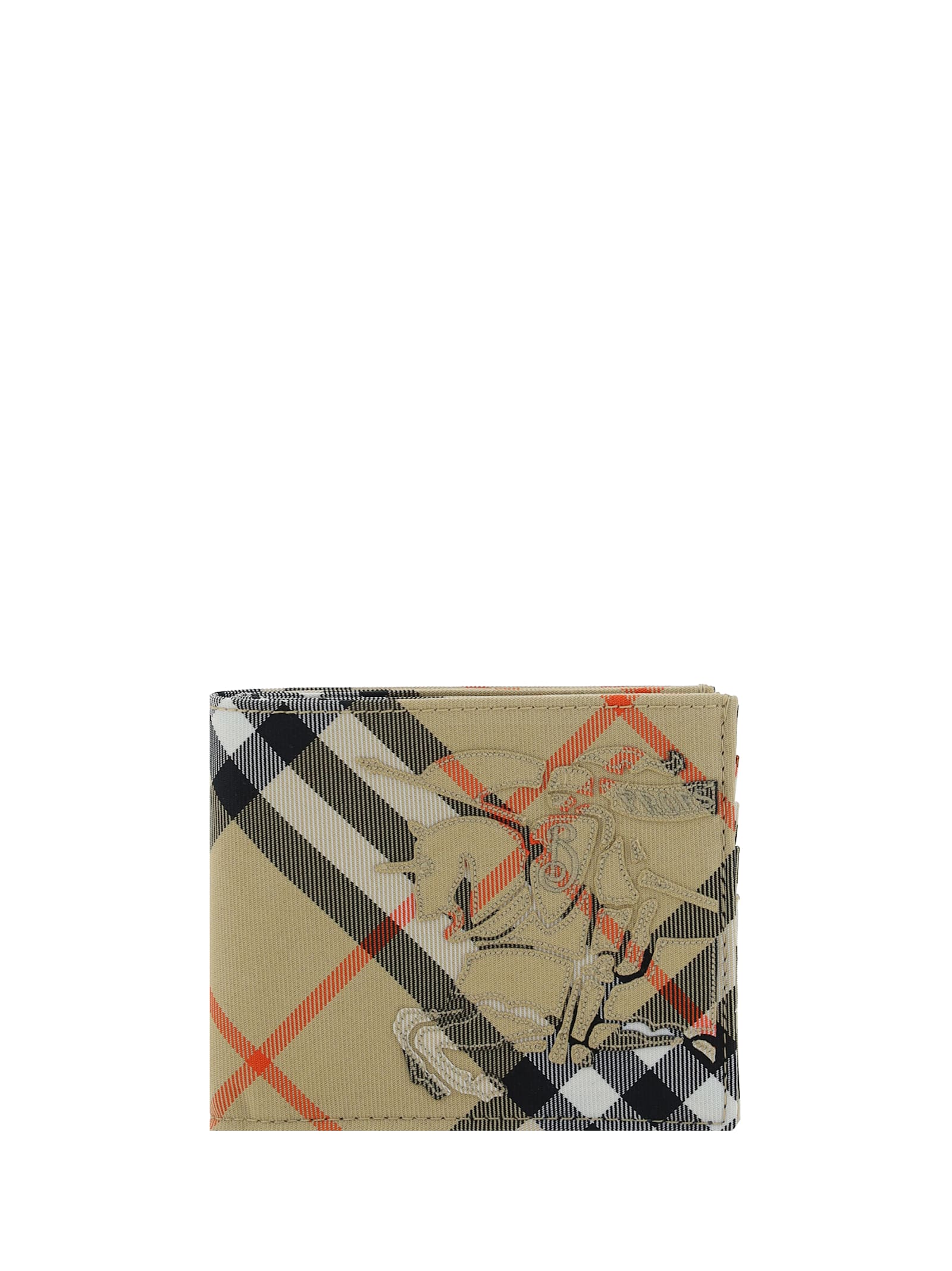 Shop Burberry Wallet In Sand