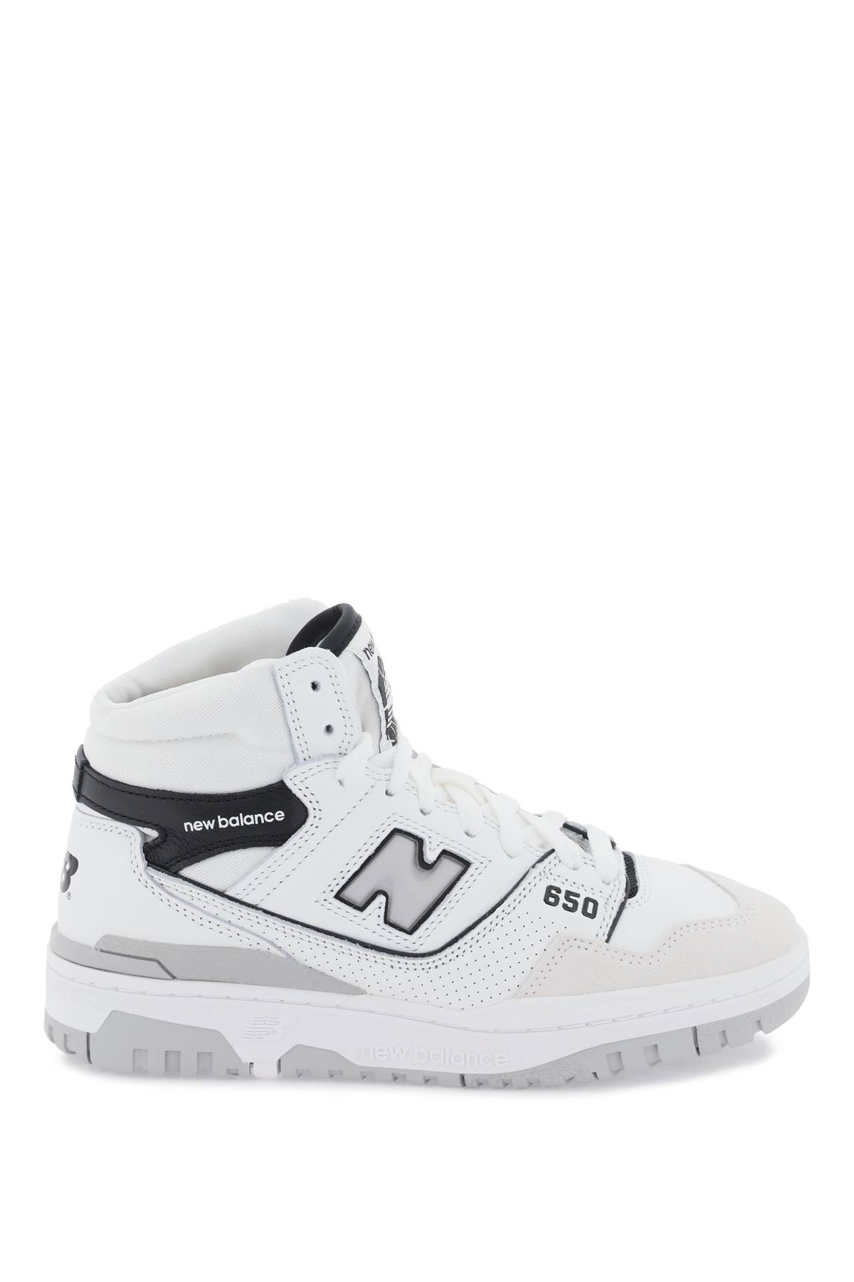 New Balance 650 Sneakers In White Black (white)