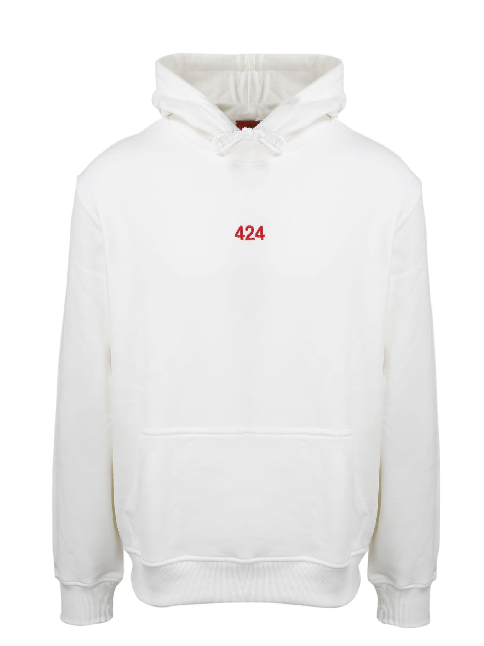 FOURTWOFOUR ON FAIRFAX 424 EMBROIDERED HOODIE,30424M311R 216059 02