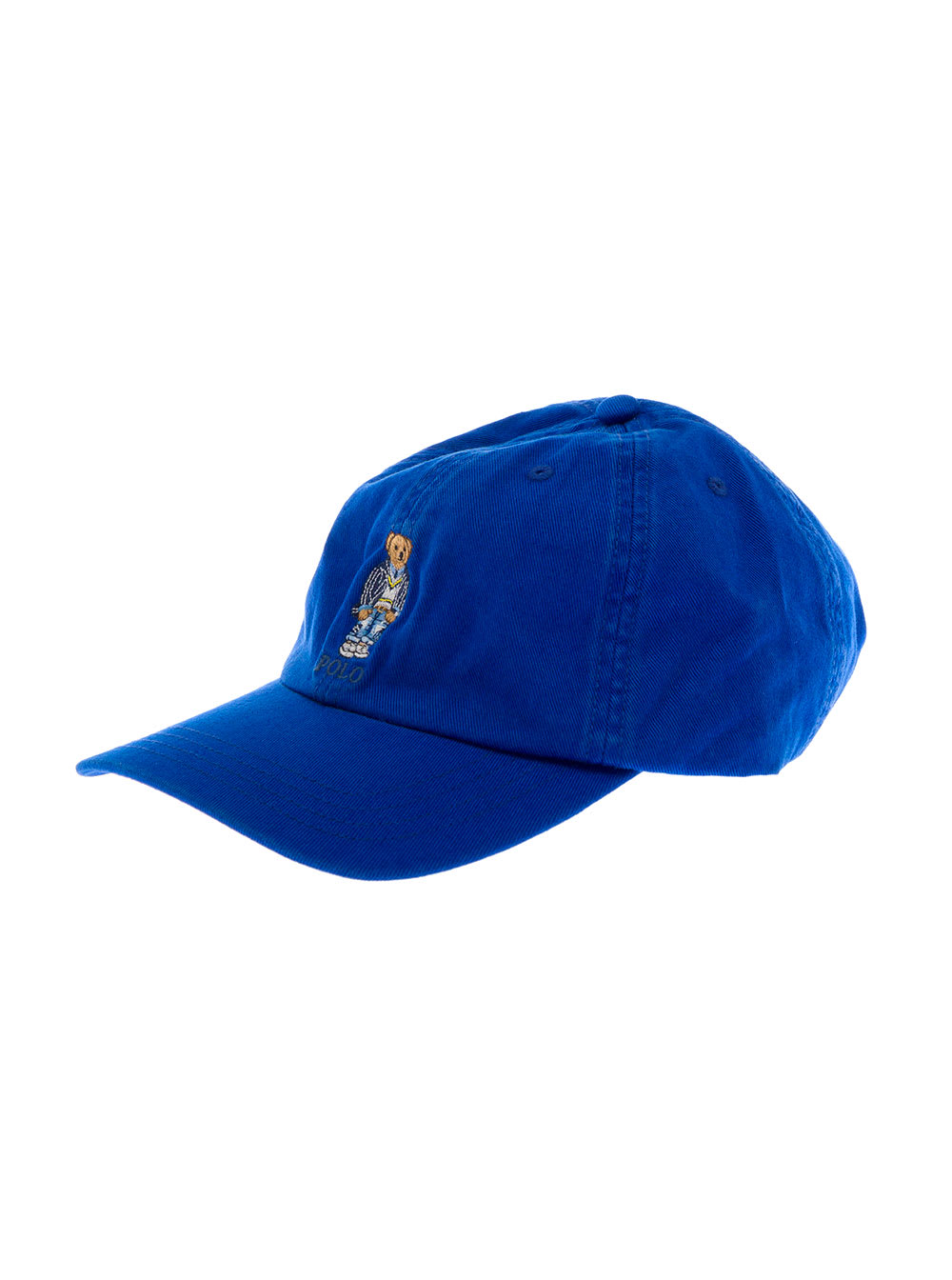 Polo Ralph Lauren Kids Boys Blue Cotton Hat With Logo