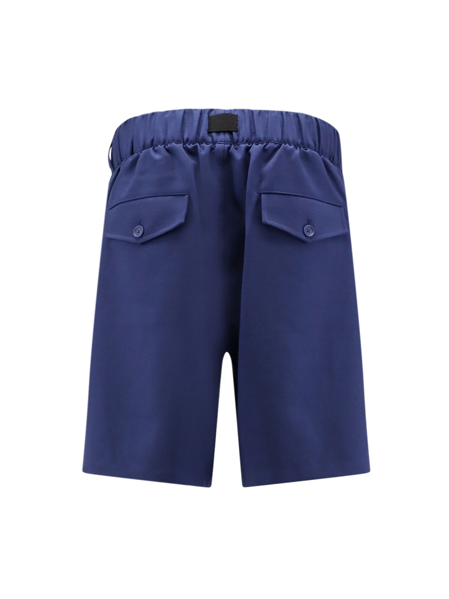 Y-3 Nylon Bermuda Shorts In Multi