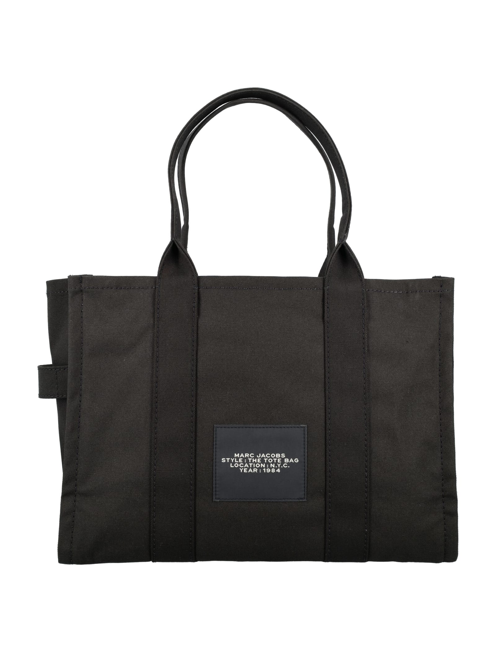 Shop Marc Jacobs The Large Tote Bag In Black