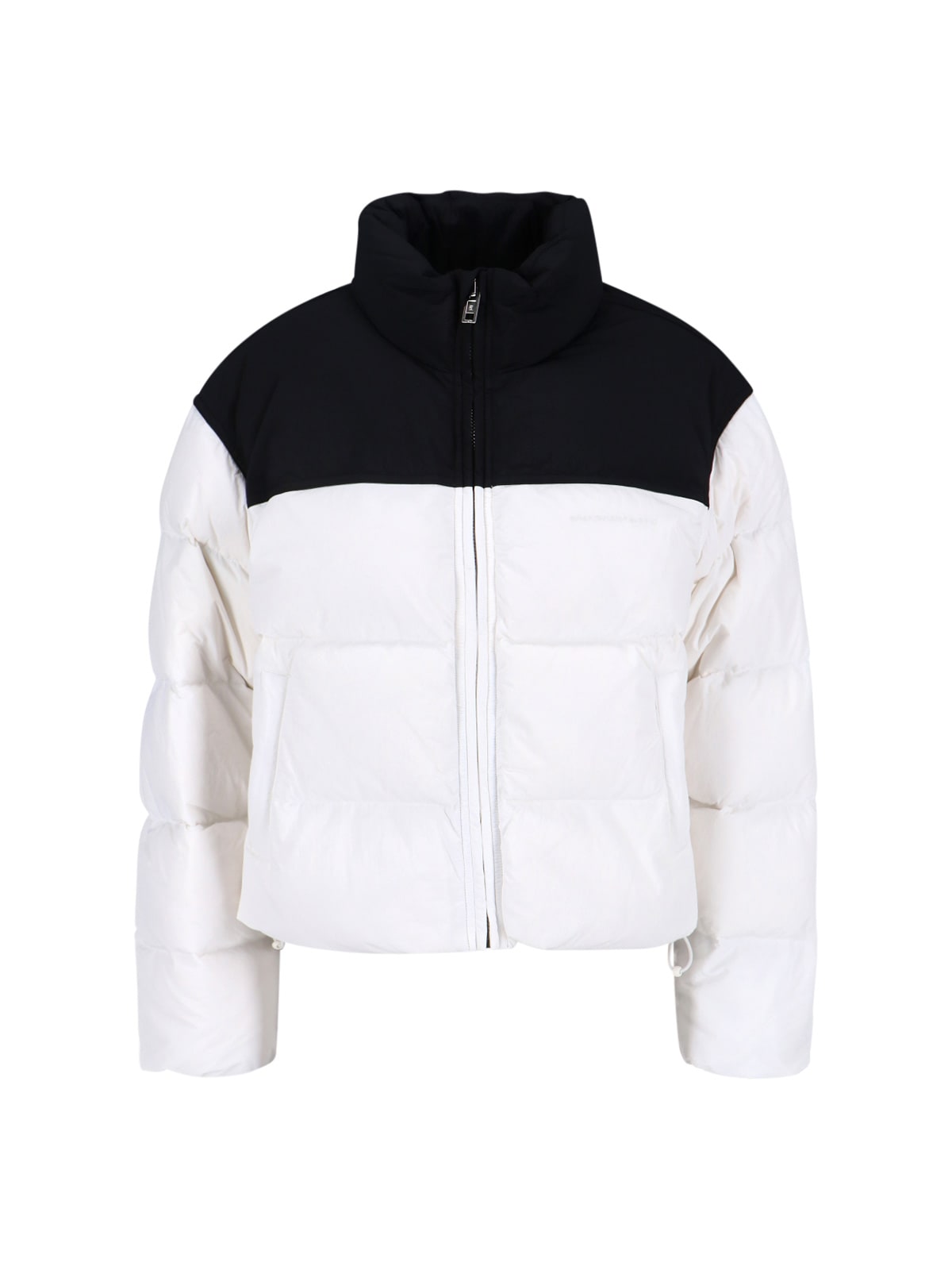 Alexander Wang Cropped Down Jacket In White