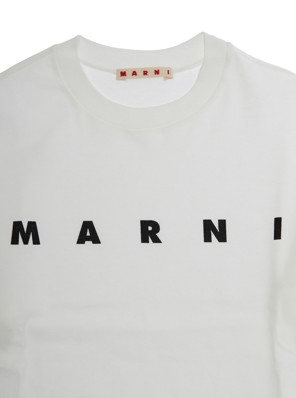 Marni Crew Neck T-shirt In White