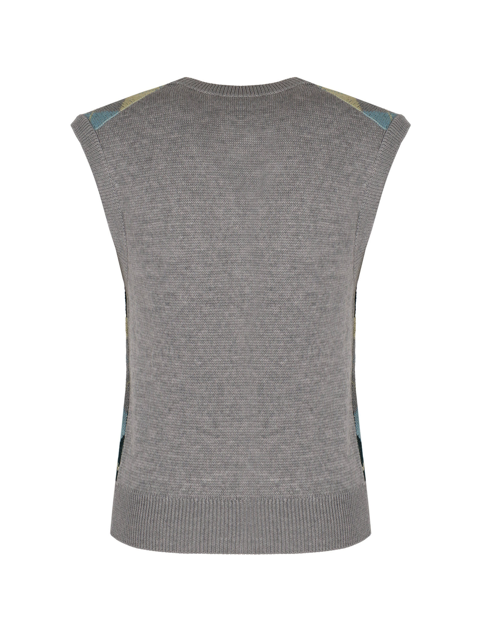 Shop Prada Vest In Grigio