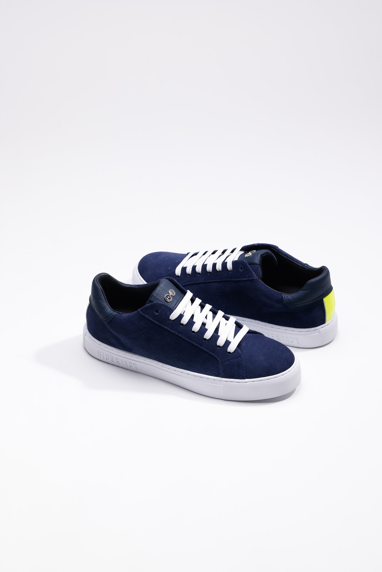 Hide & Jack Low Top Sneaker - Essence Oil Blue White