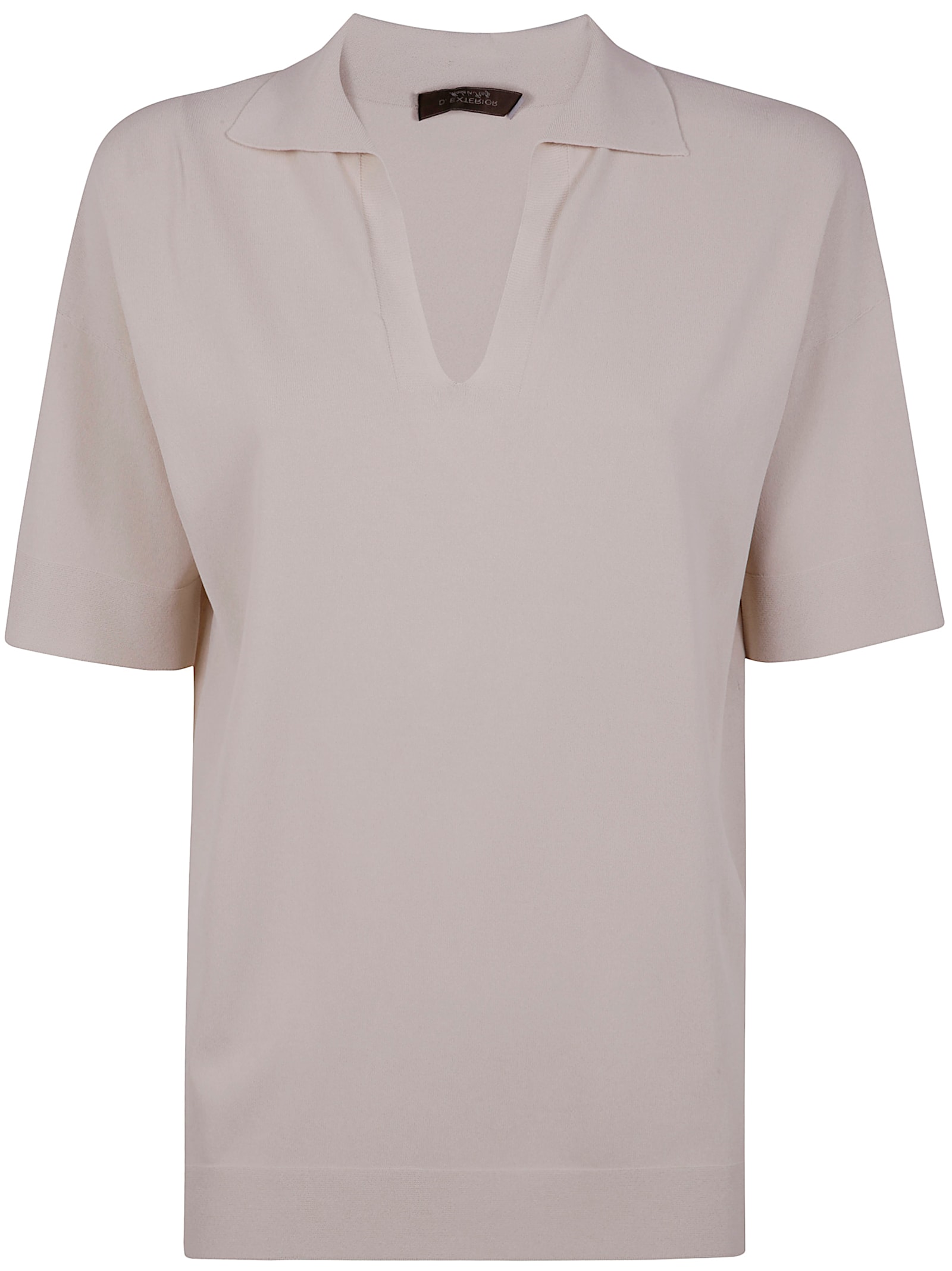 D. Exterior Long Polo Shirt