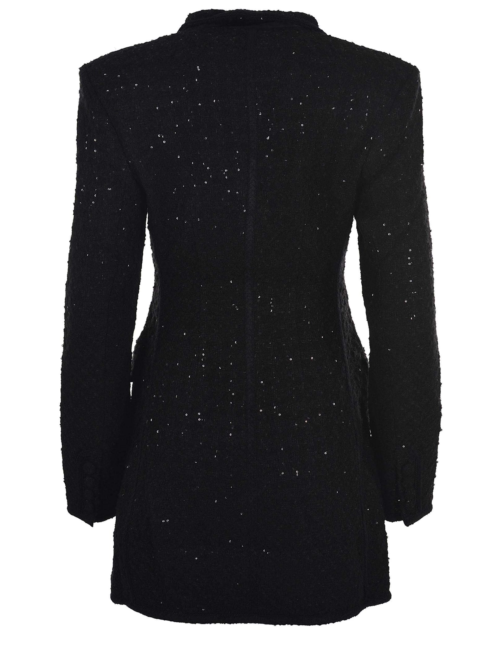 ROTATE BIRGER CHRISTENSEN JACKET DRESS ROTATE MADE OF BOUCLÉ 