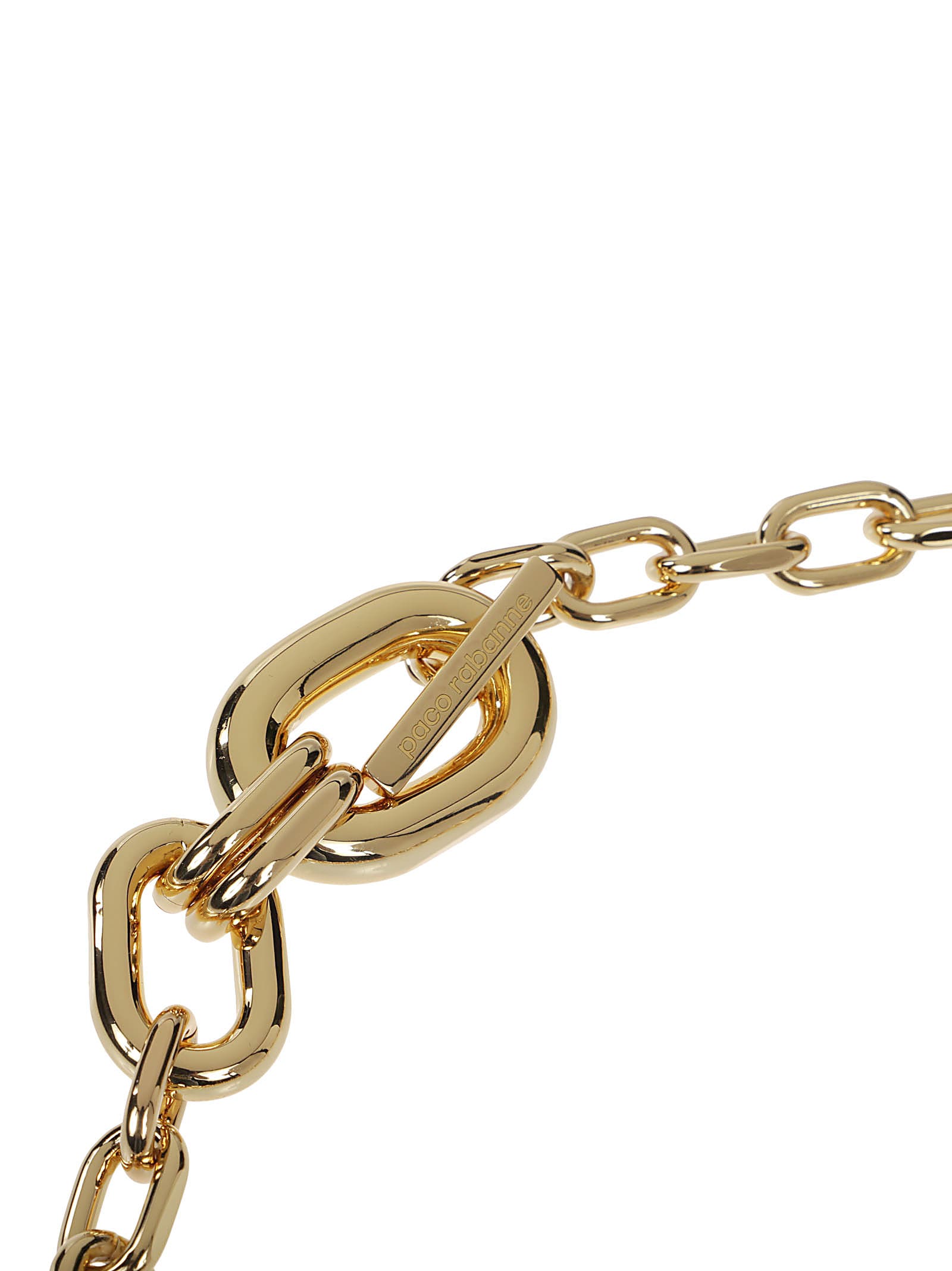 Rabanne Xl Link Pendant Necklace In Gold