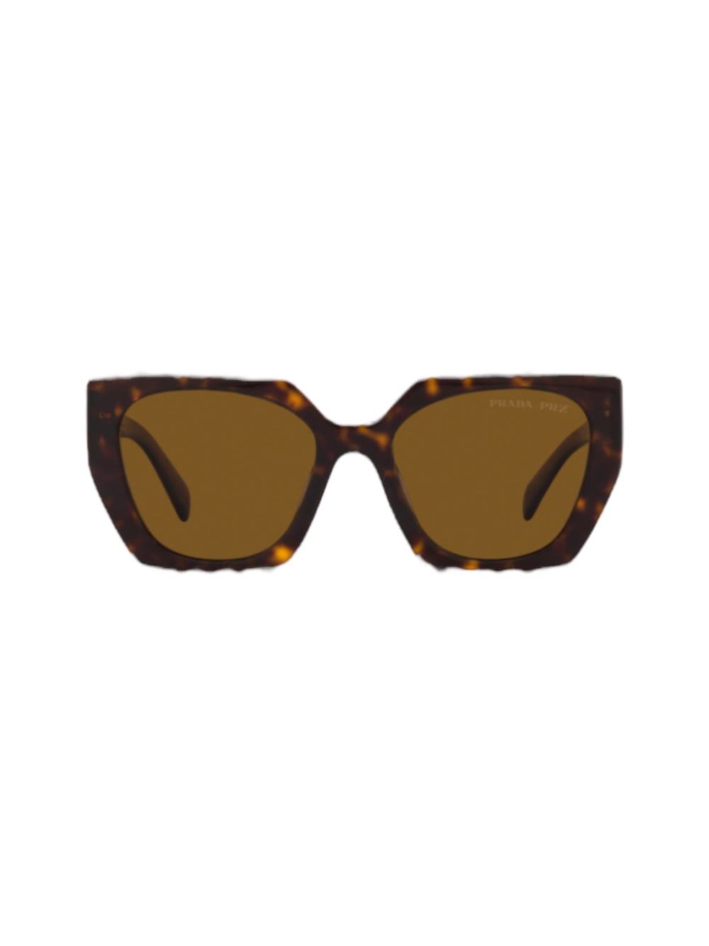 Shop Prada Spr 15w - Black Sunglasses