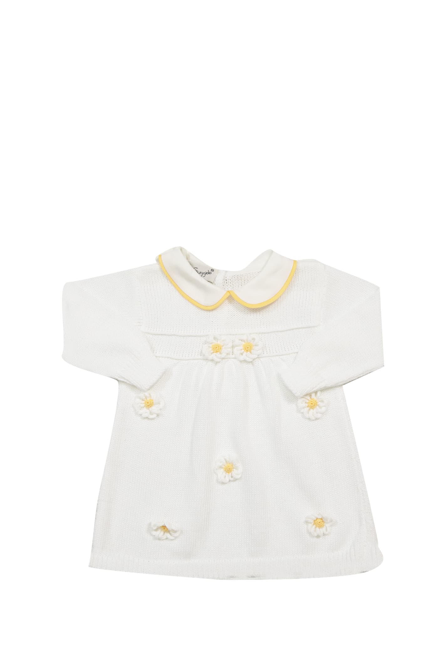 Piccola Giuggiola Babies' Cotton Knit Dress