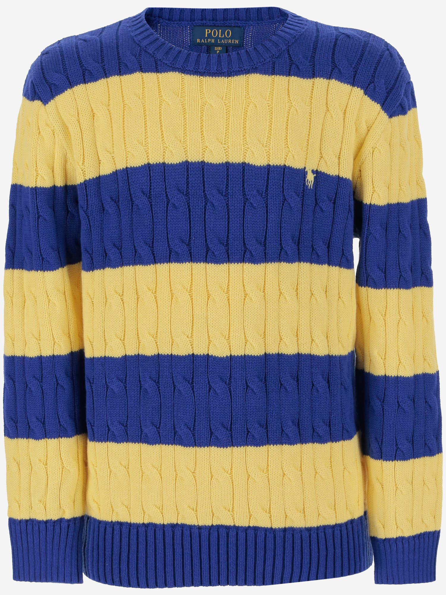 Shop Polo Ralph Lauren Cotton Sweater With Logo In Red