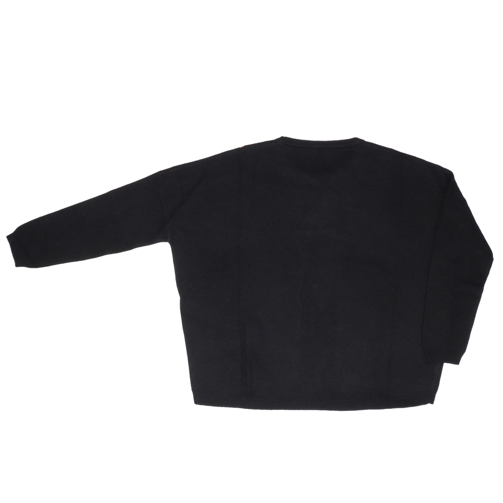 Shop Liu •jo Cotton Top-wear In Black / Gold