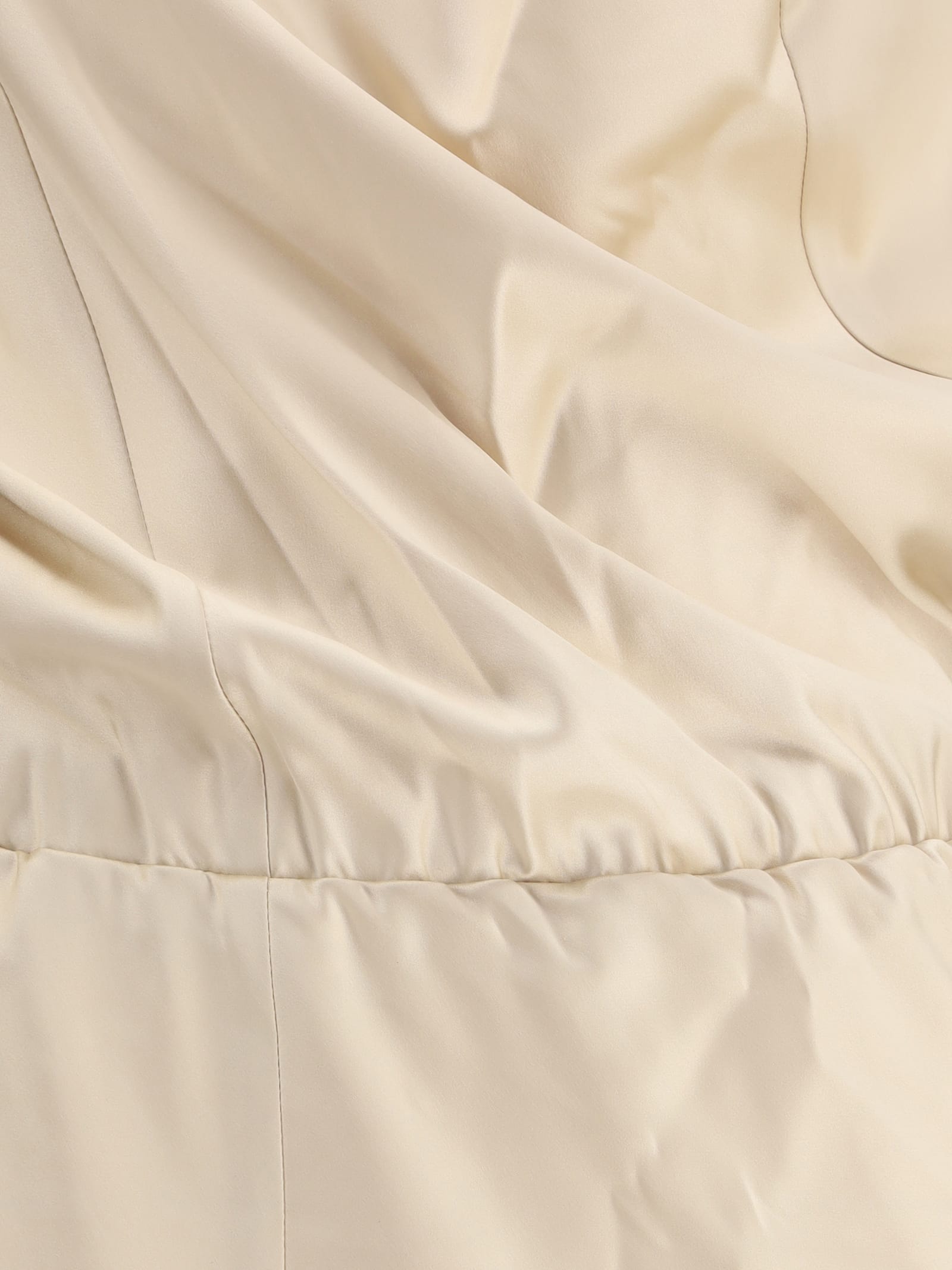 Magda Butrym Halter-neck Midi Dress In Neutral