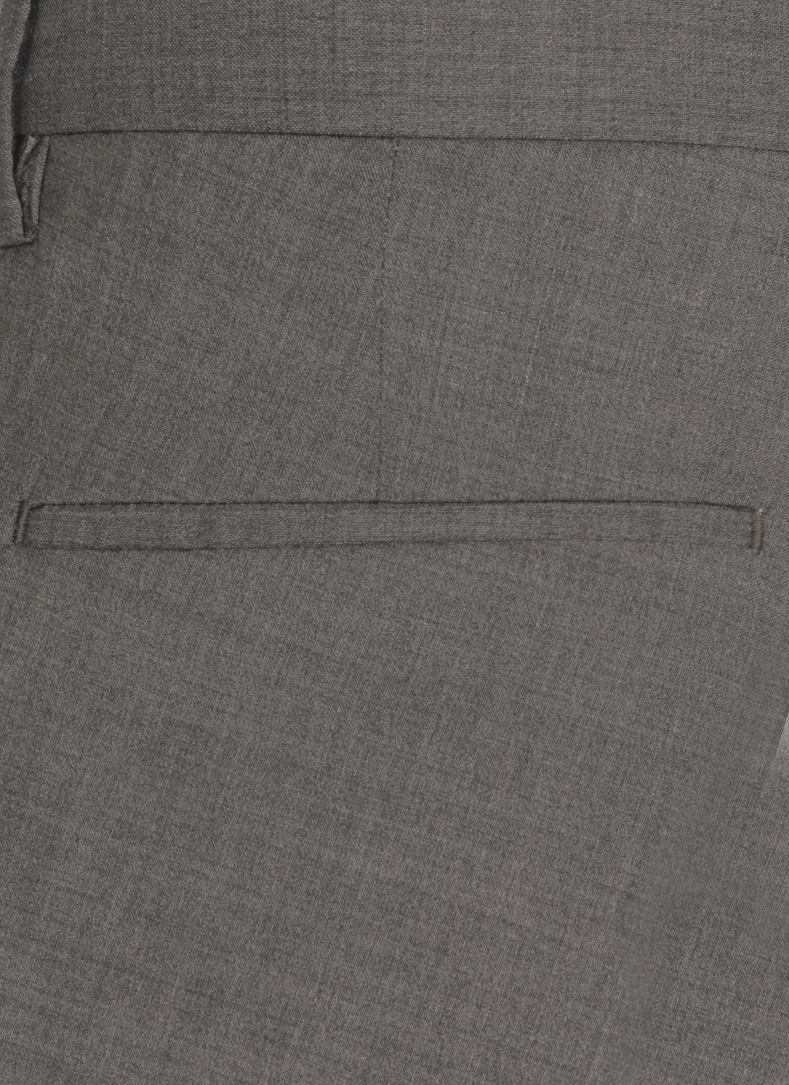 Briglia 1949 Pants With Micro Pattern In Gray