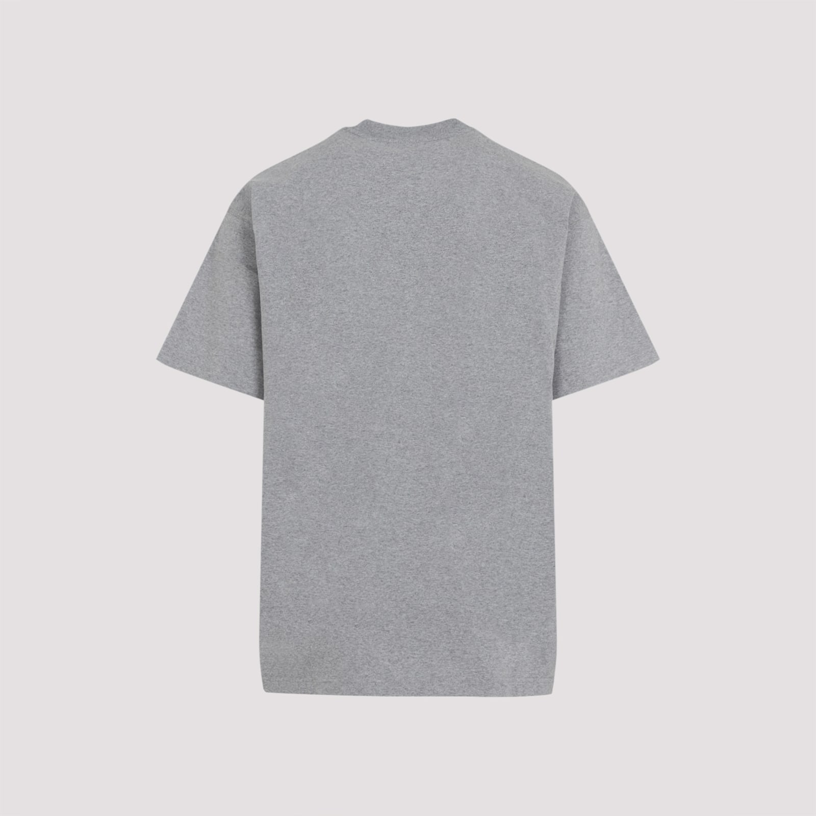 Carhartt Polo Ralph Lauren Short Sleeve Polo With Contrast Logo In Gray