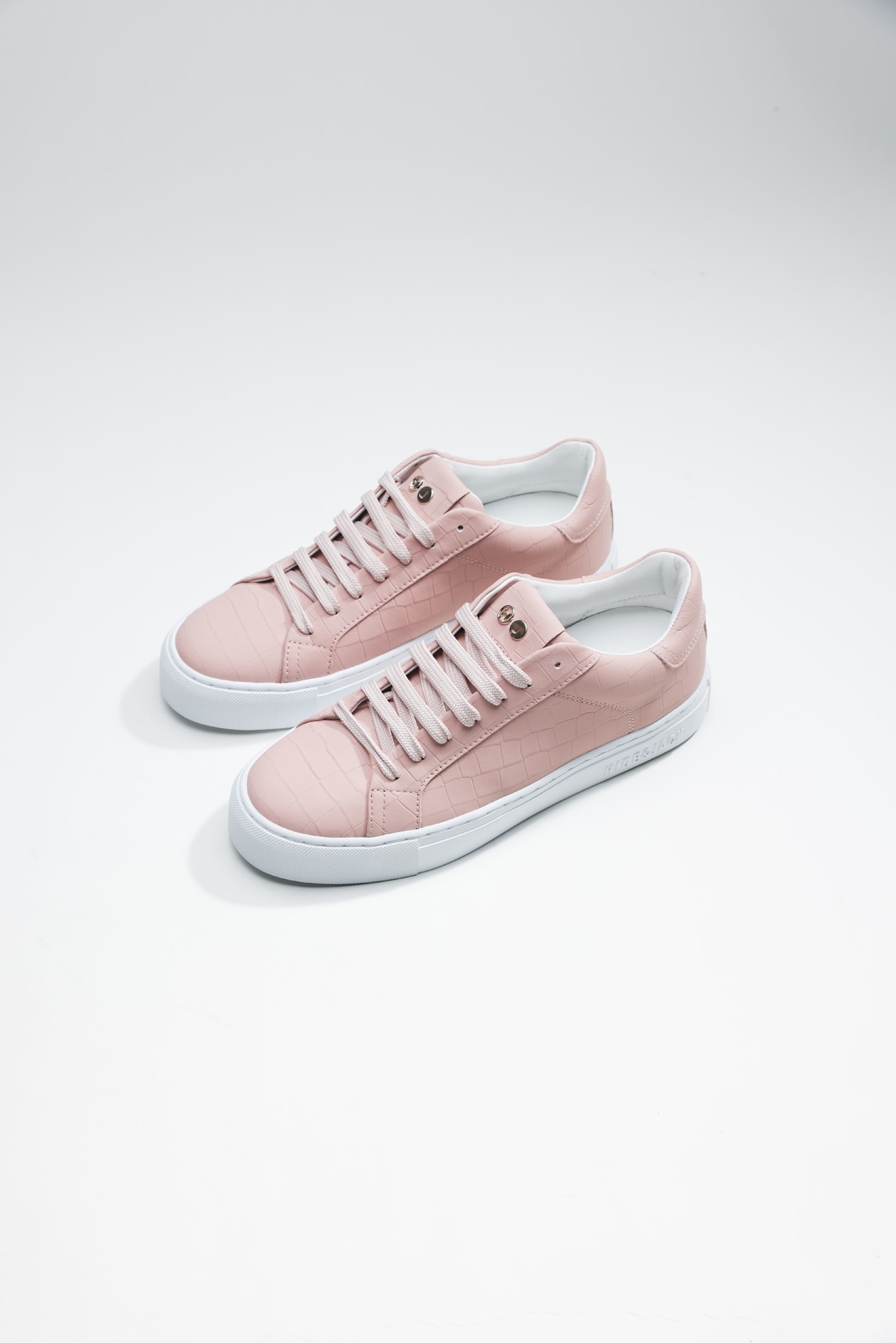 Hide&amp;jack Low Top Trainer - Essence Pink White