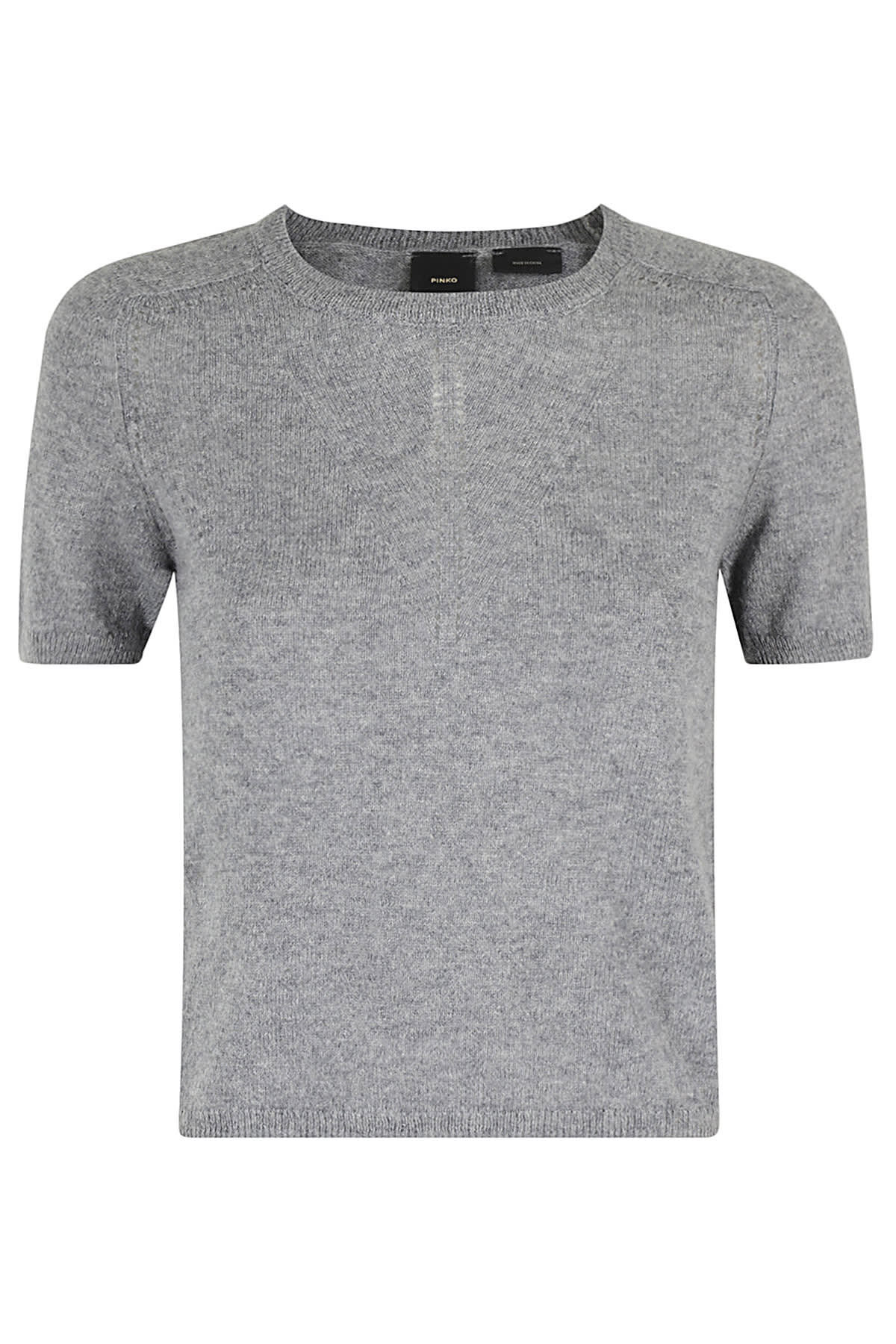 Shop Pinko Portainnesto Maglia Soft In Grigio Folklore