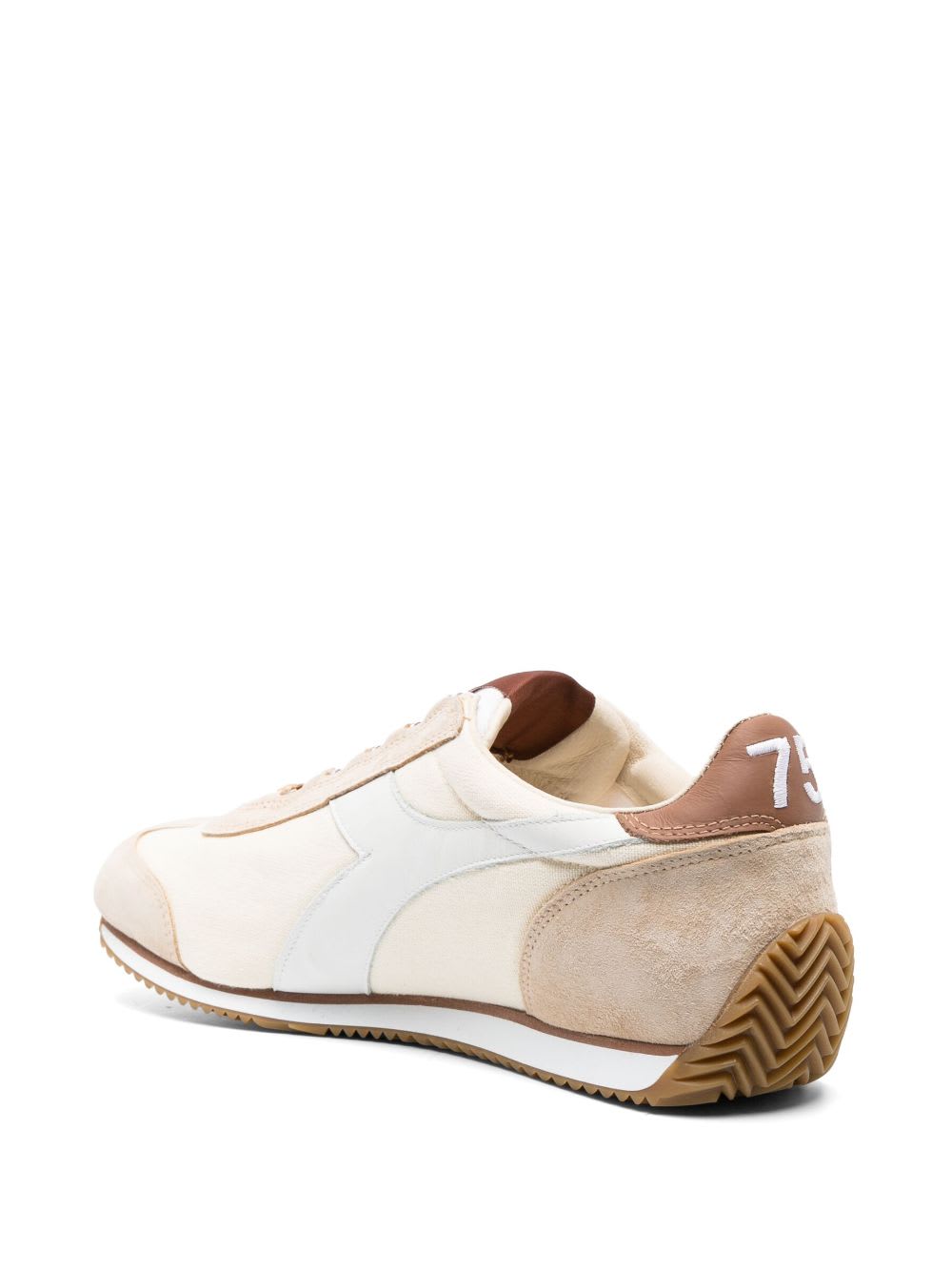 Shop Diadora Equipe H Canvas Stone Wash Sneaker In Cloud Cream