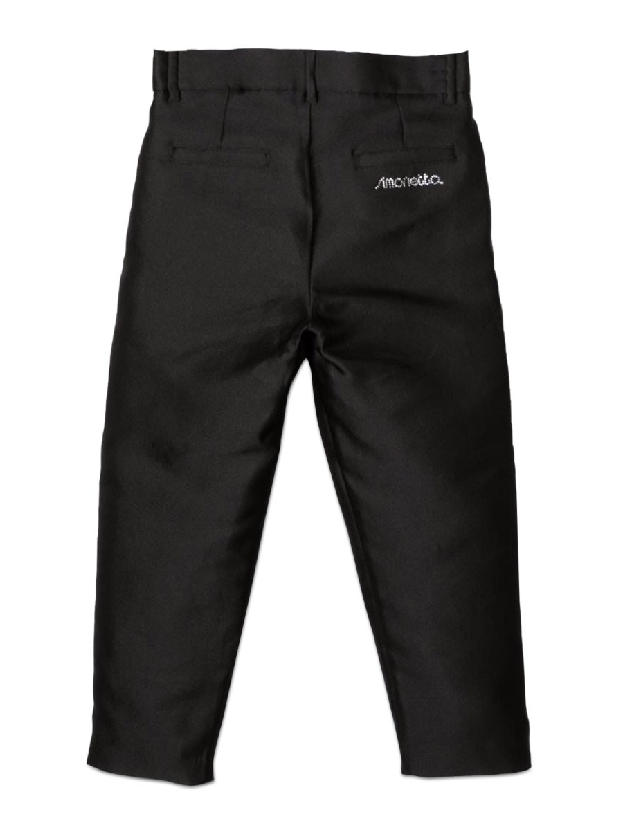 Shop Simonetta Pantaloni In Black